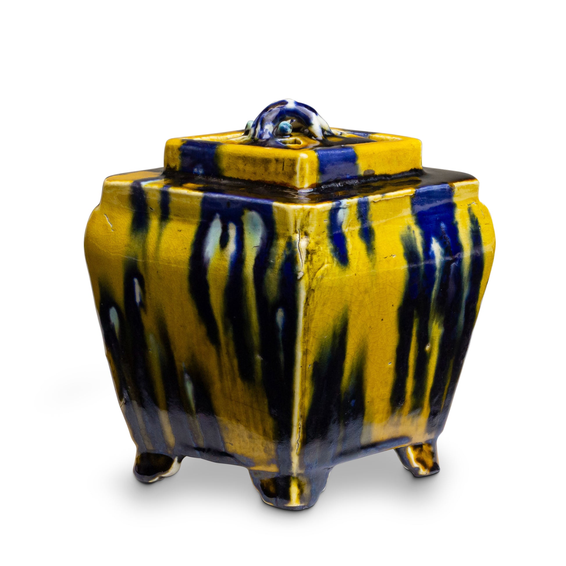 Encensoir en céramique japonais de l'époque Meiji