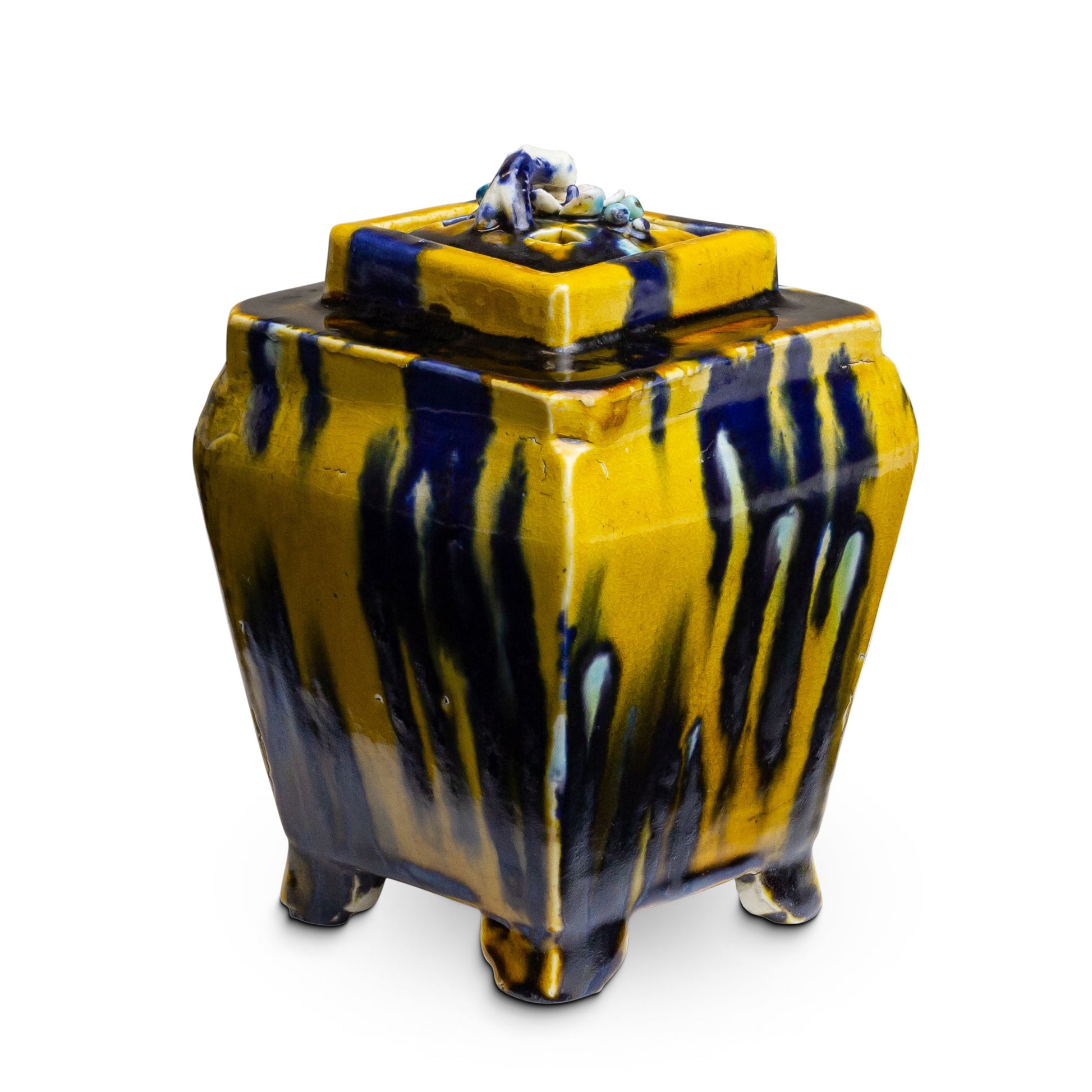 Encensoir en céramique japonais de l'époque Meiji