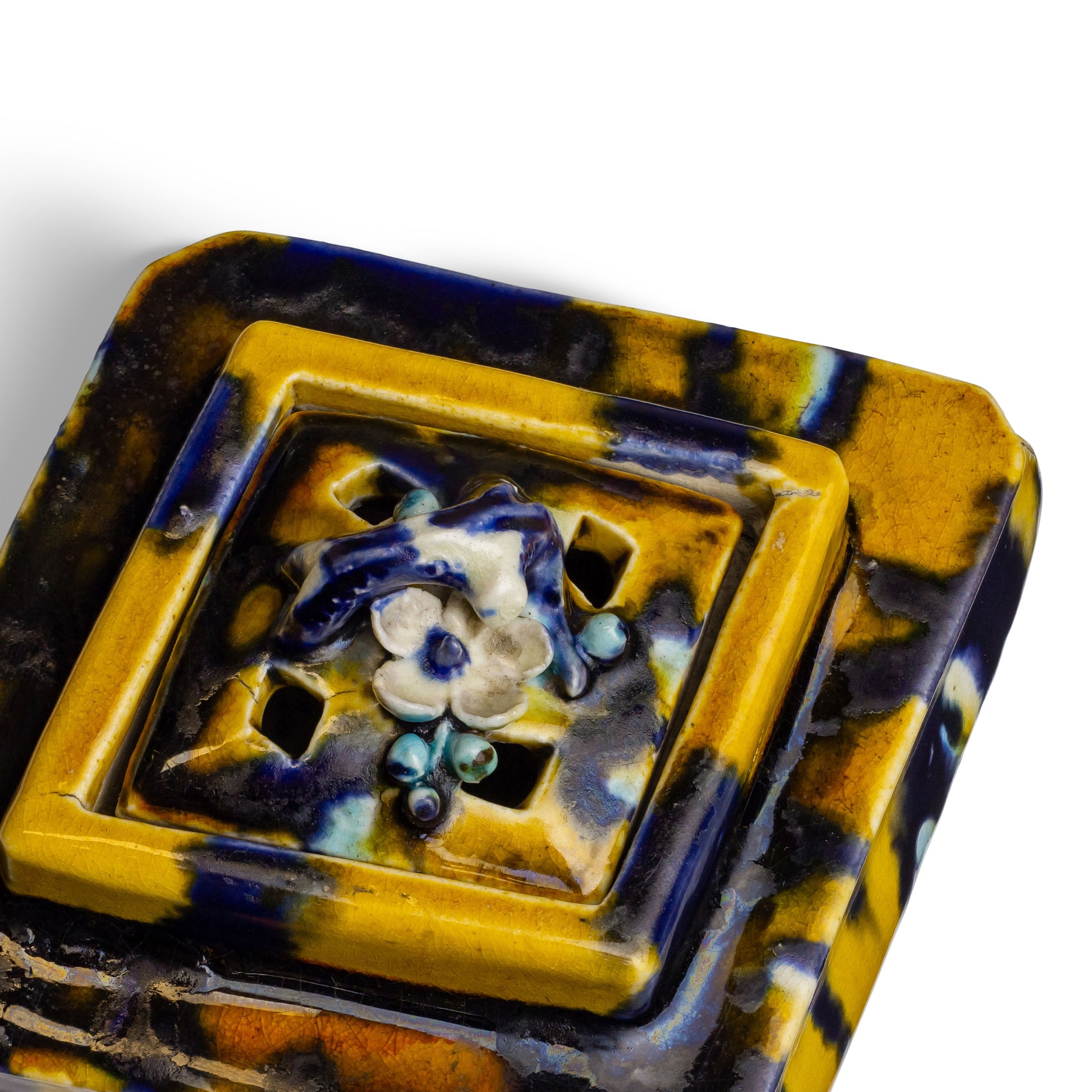 Encensoir en céramique japonais de l'époque Meiji