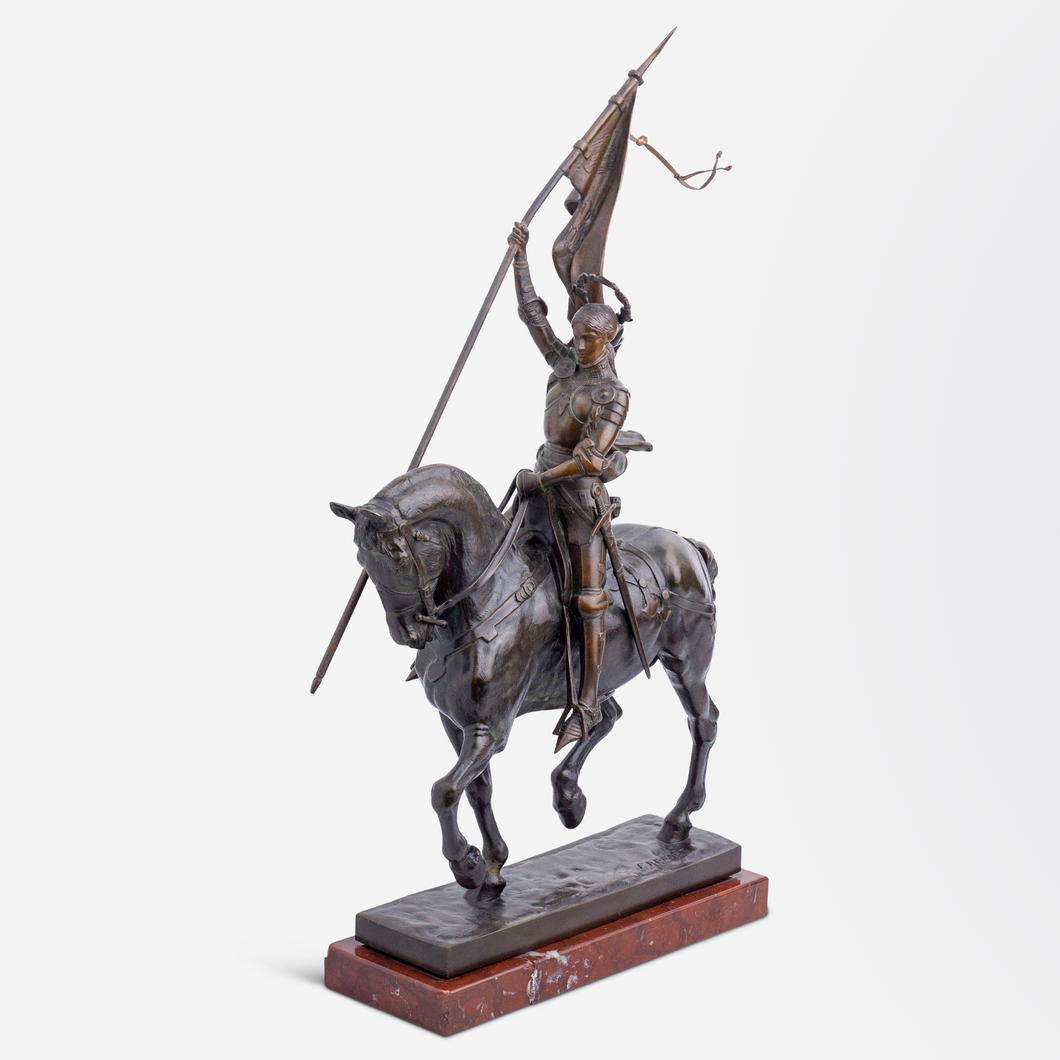 Joan of Arc Bronze by Emmanuel Fremiet