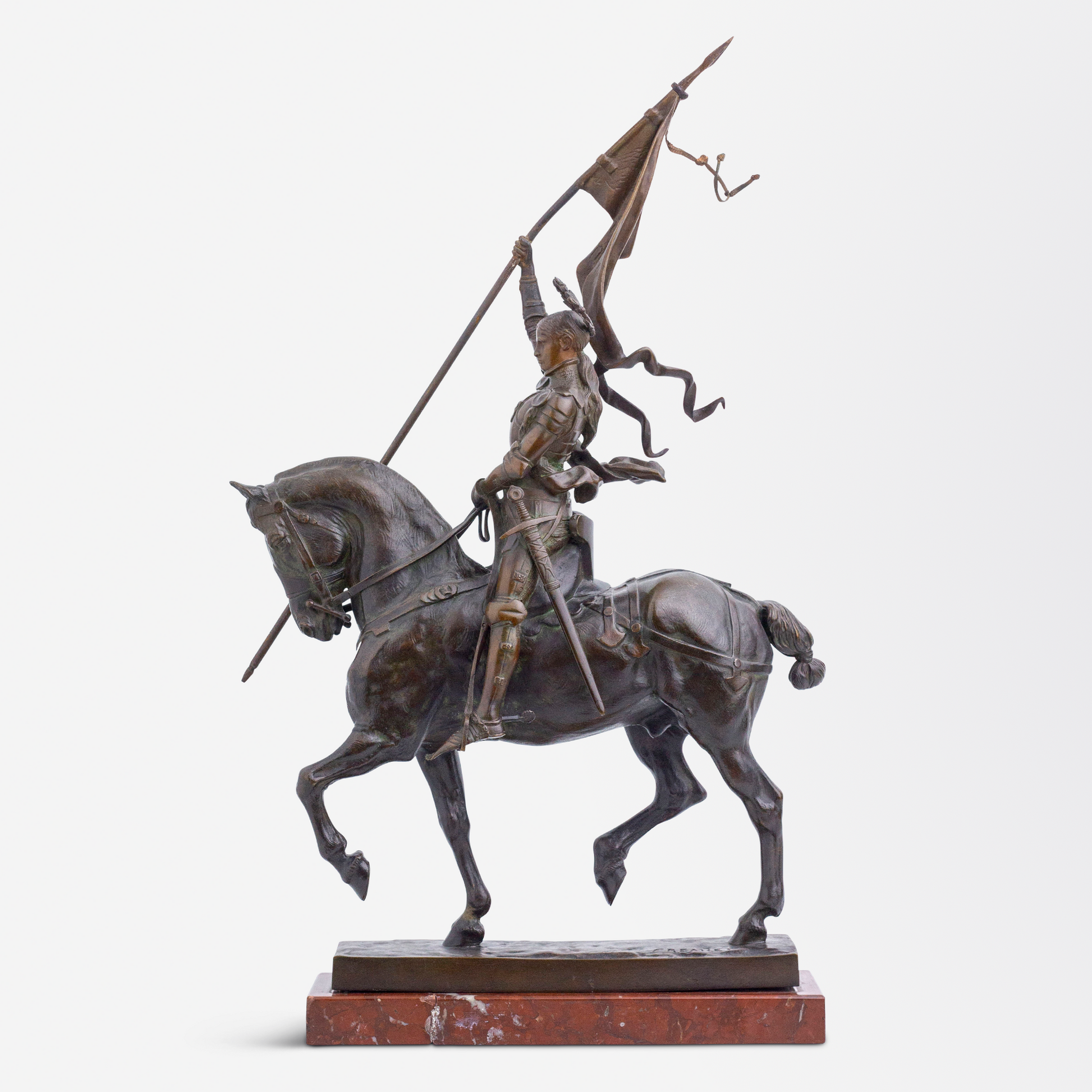 Jeanne d'Arc en bronze par Emmanuel Fremiet
