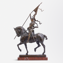 Load image into Gallery viewer, Joan of Arc Bronze by Emmanuel Fremiet
