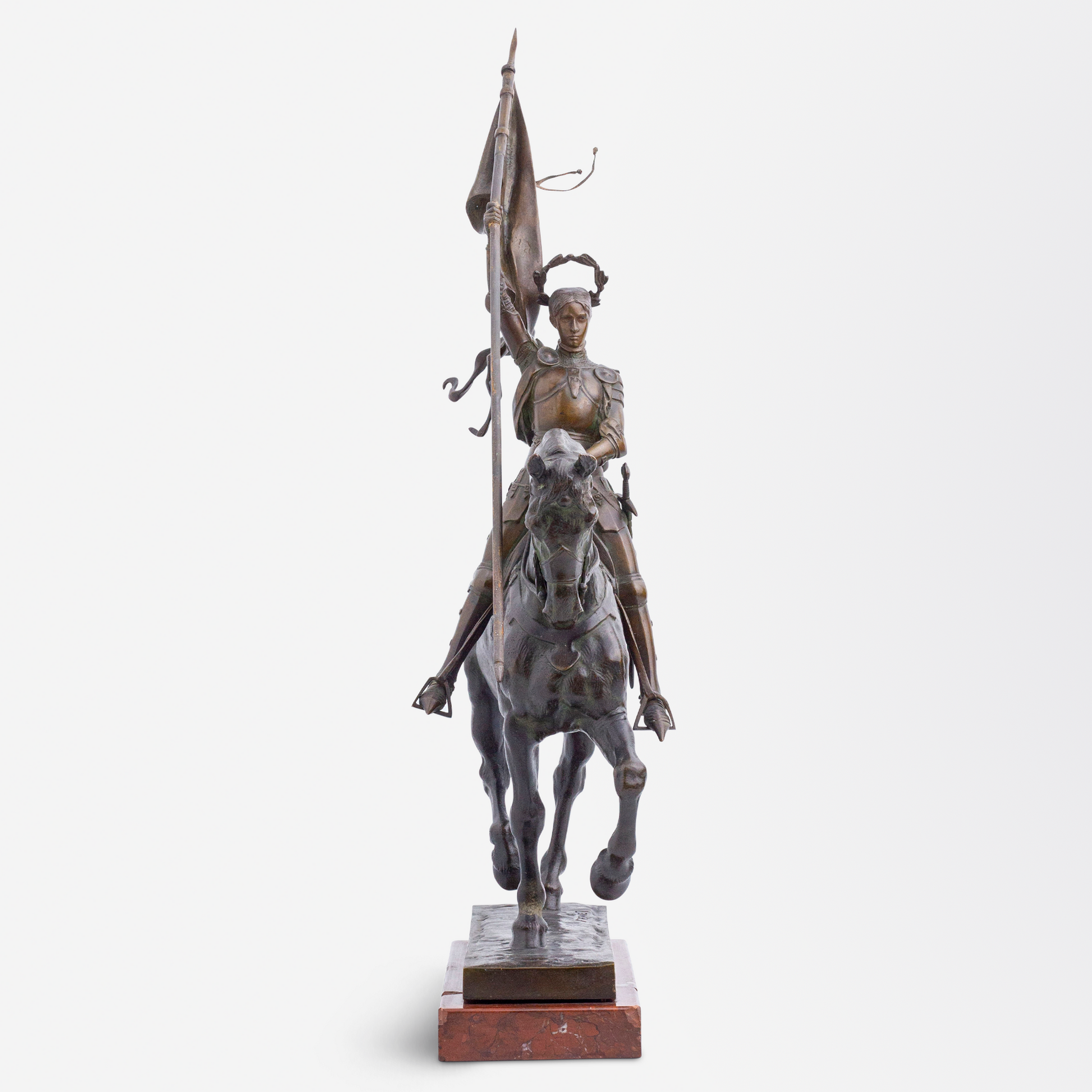 Jeanne d'Arc en bronze par Emmanuel Fremiet