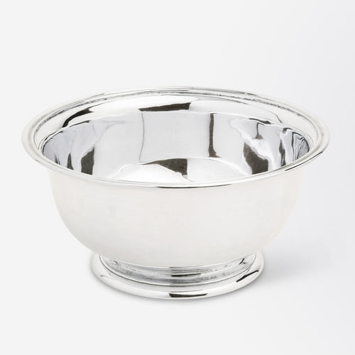 George II Sterling Silver Bowl by John Barbe