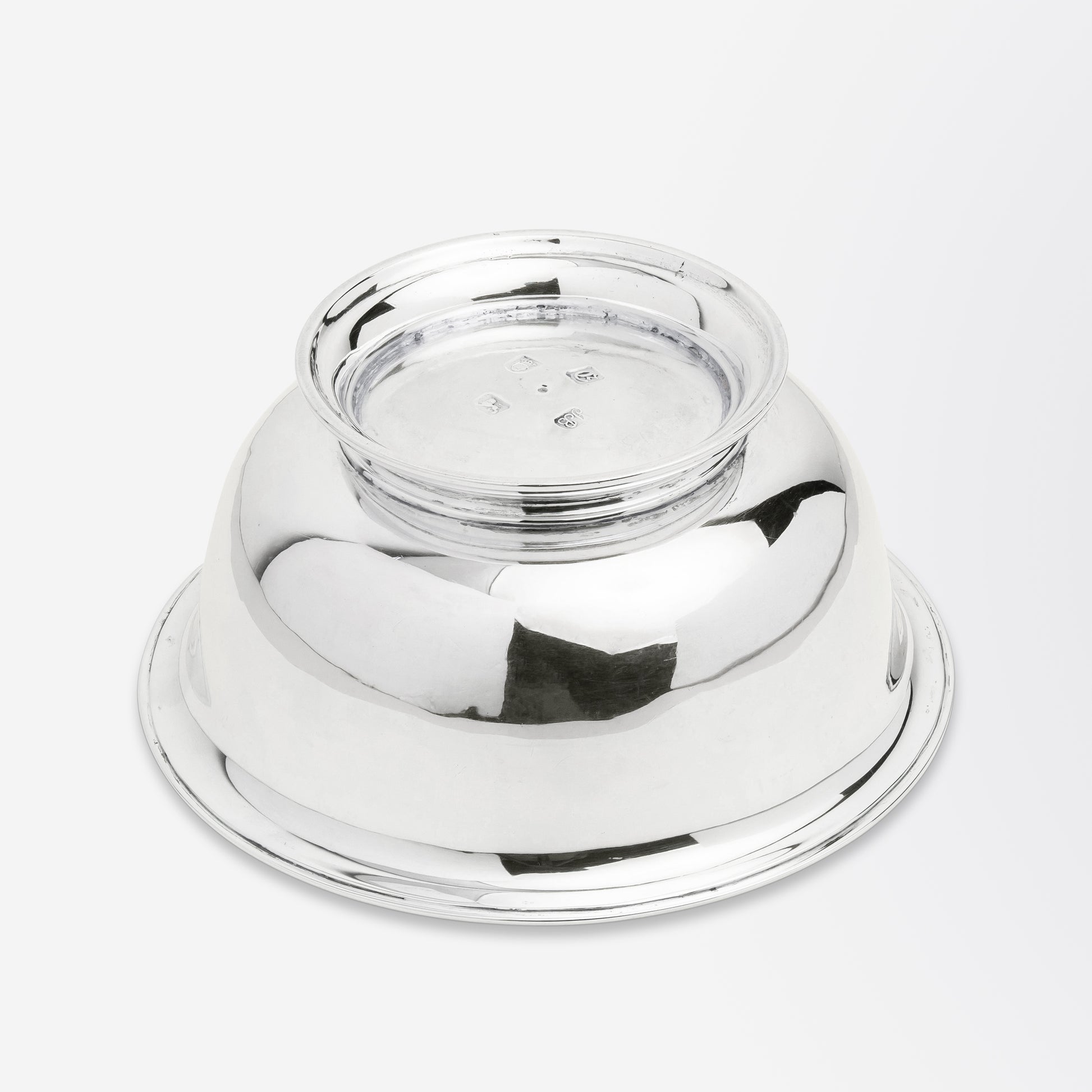 George II Sterling Silver Bowl by John Barbe