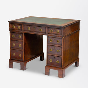 Diminutive 19th Century English Kneehole Desk