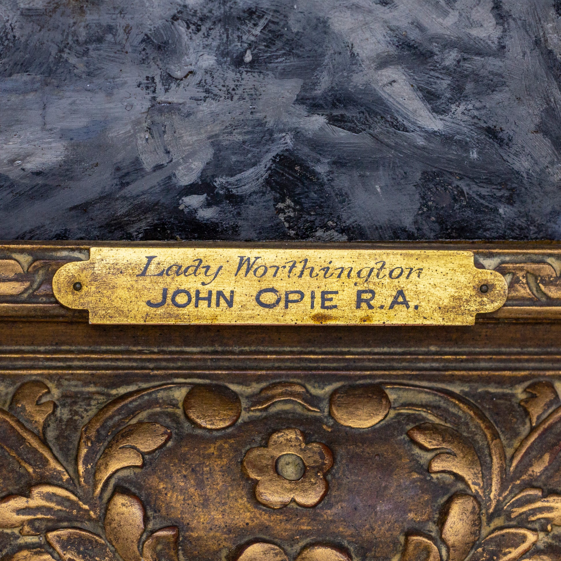 Portrait de Lady Worthington au XVIIIe siècle