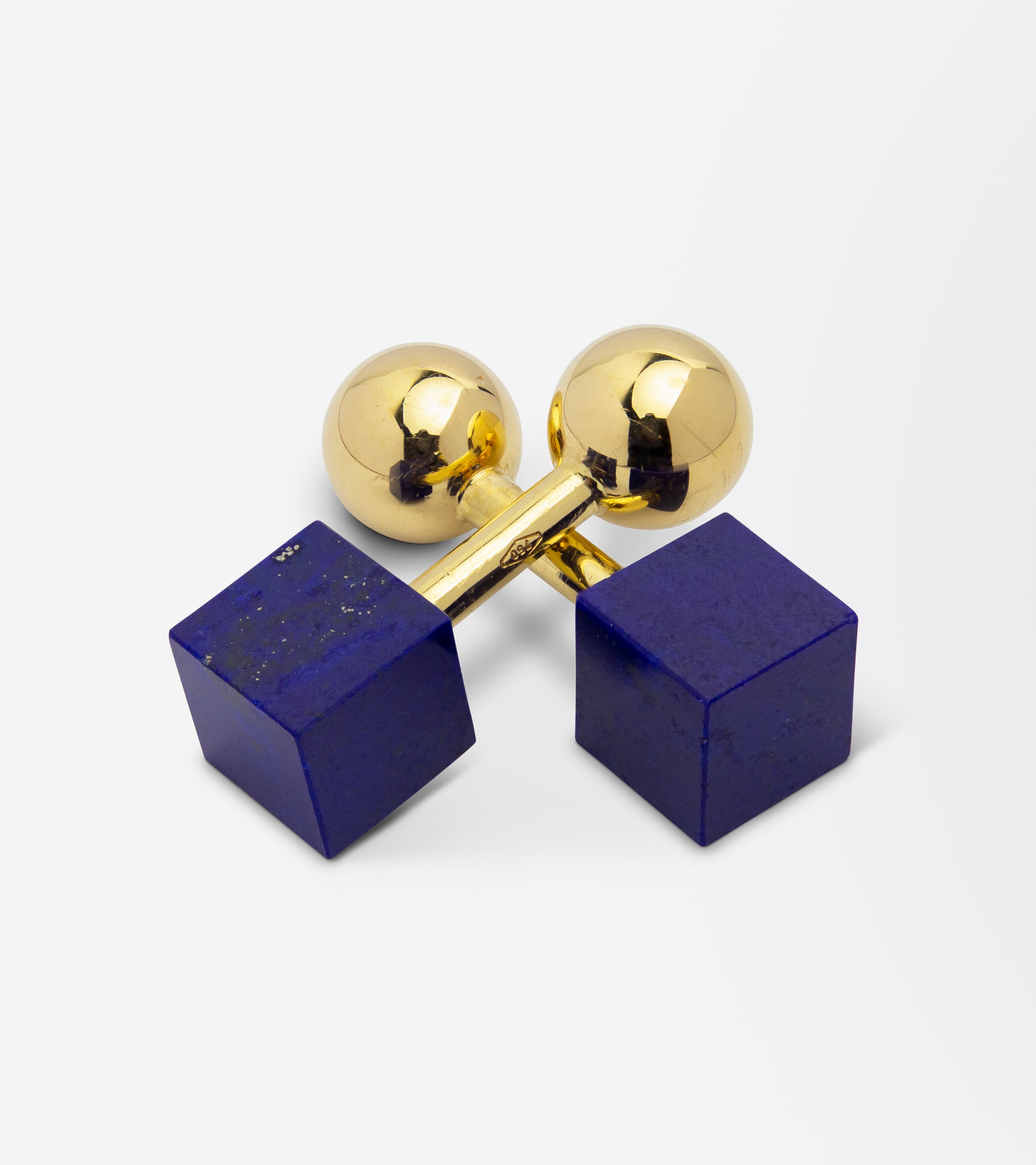 Tiffany & Co Gold & Lapis Lazuli Cufflinks