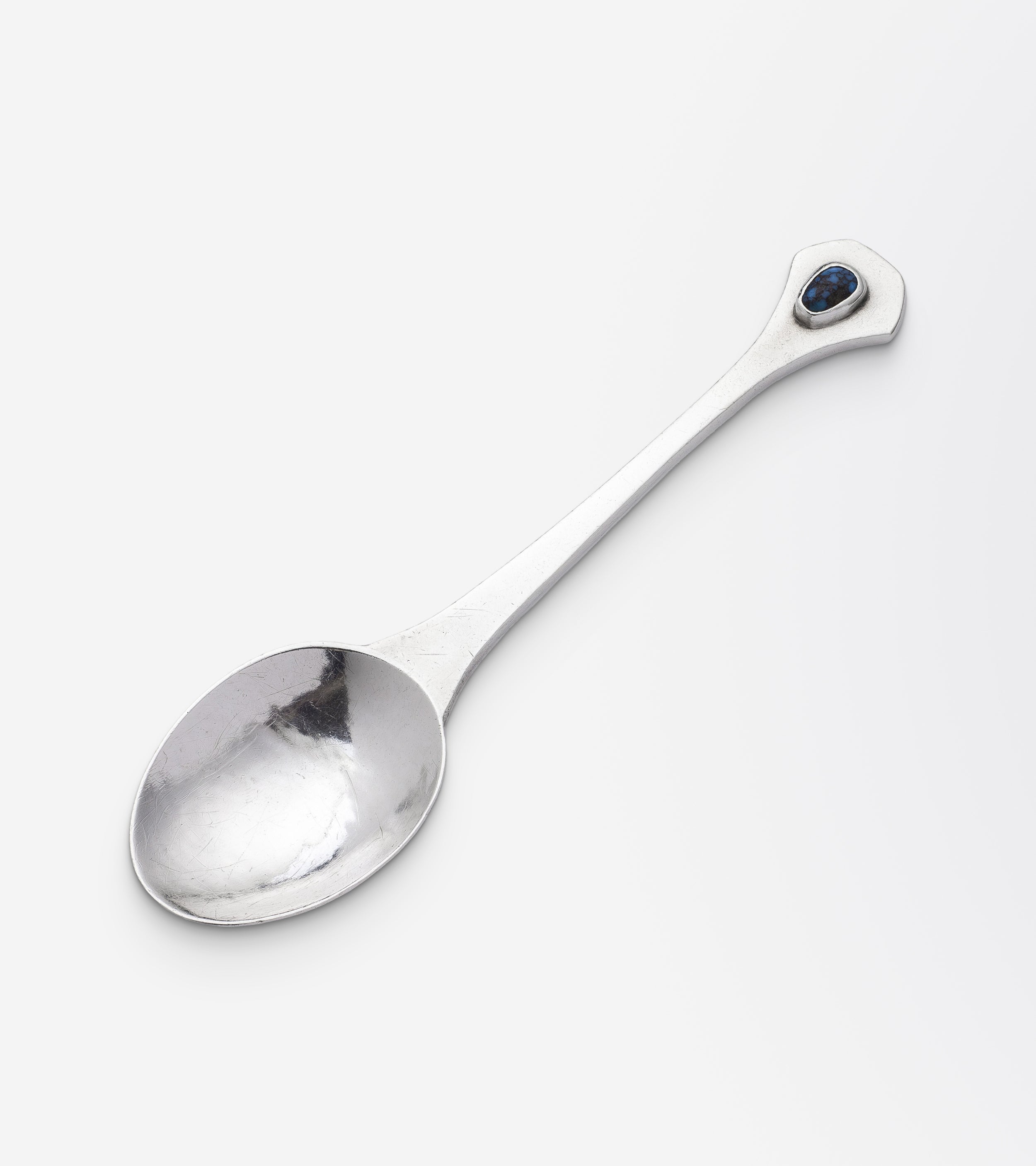 Liberty & Co Sterling Silver & Turquoise Arts & Crafts Spoon