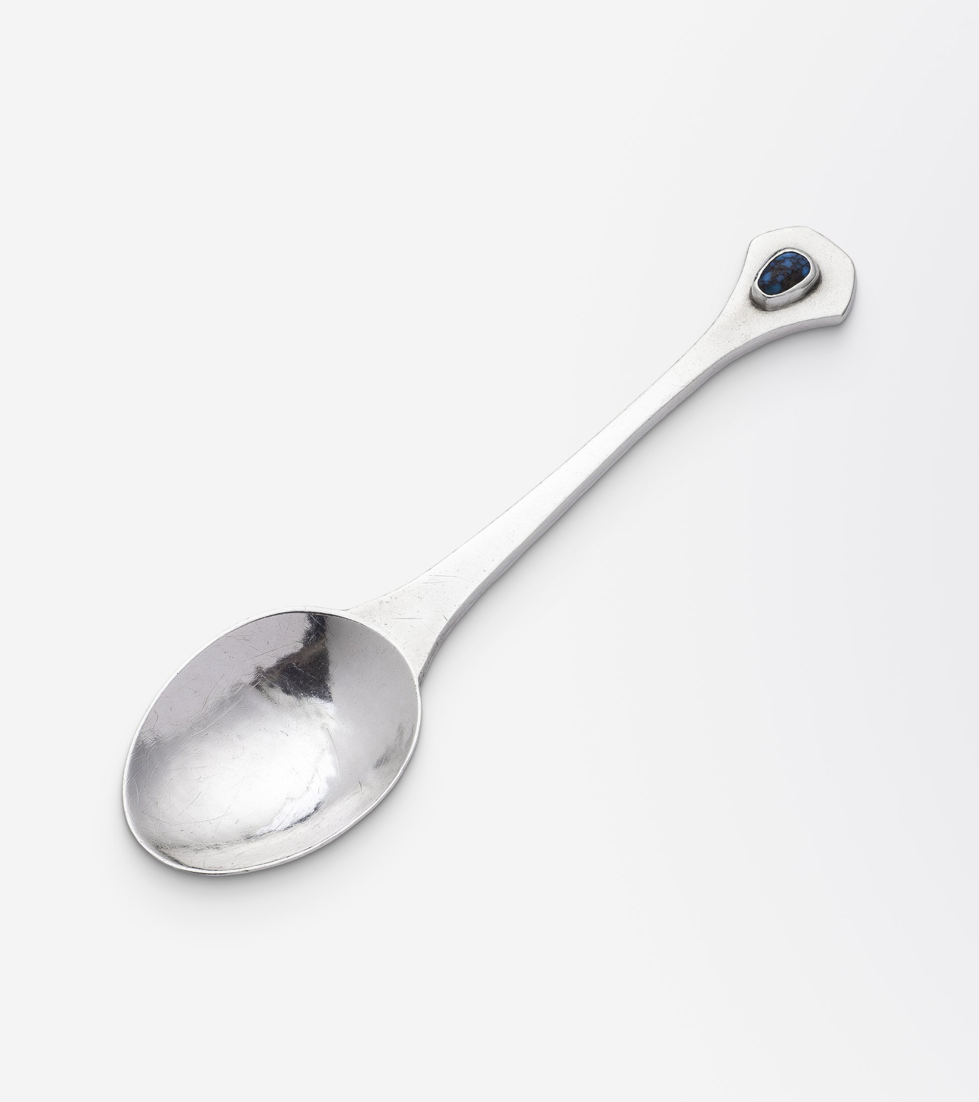 Liberty & Co Sterling Silver & Turquoise Arts & Crafts Spoon