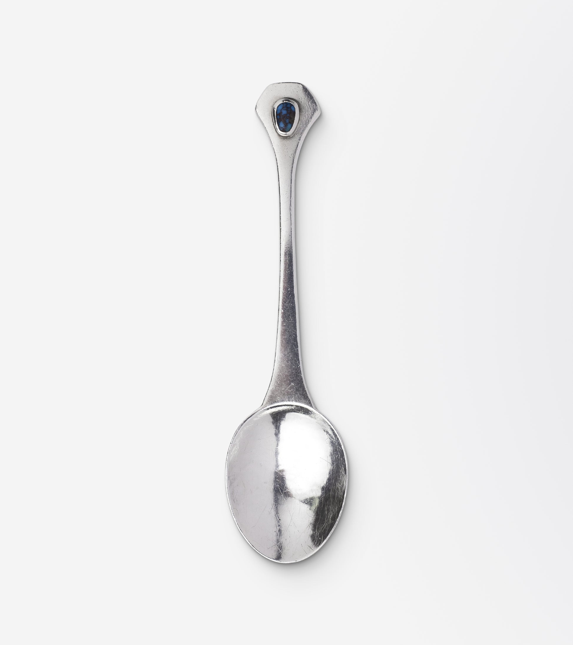 Liberty & Co Sterling Silver & Turquoise Arts & Crafts Spoon