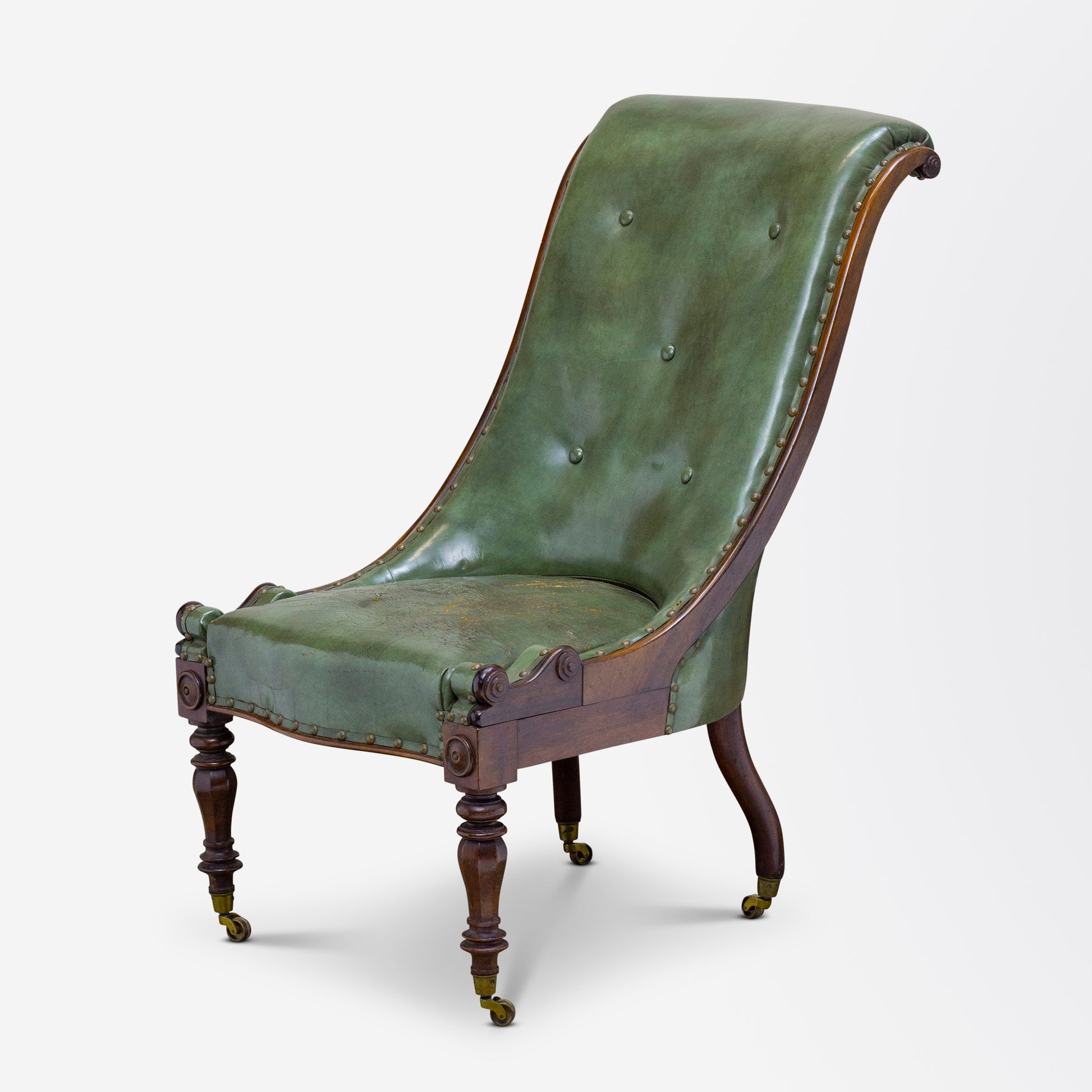 William IV Rosewood Library Chair