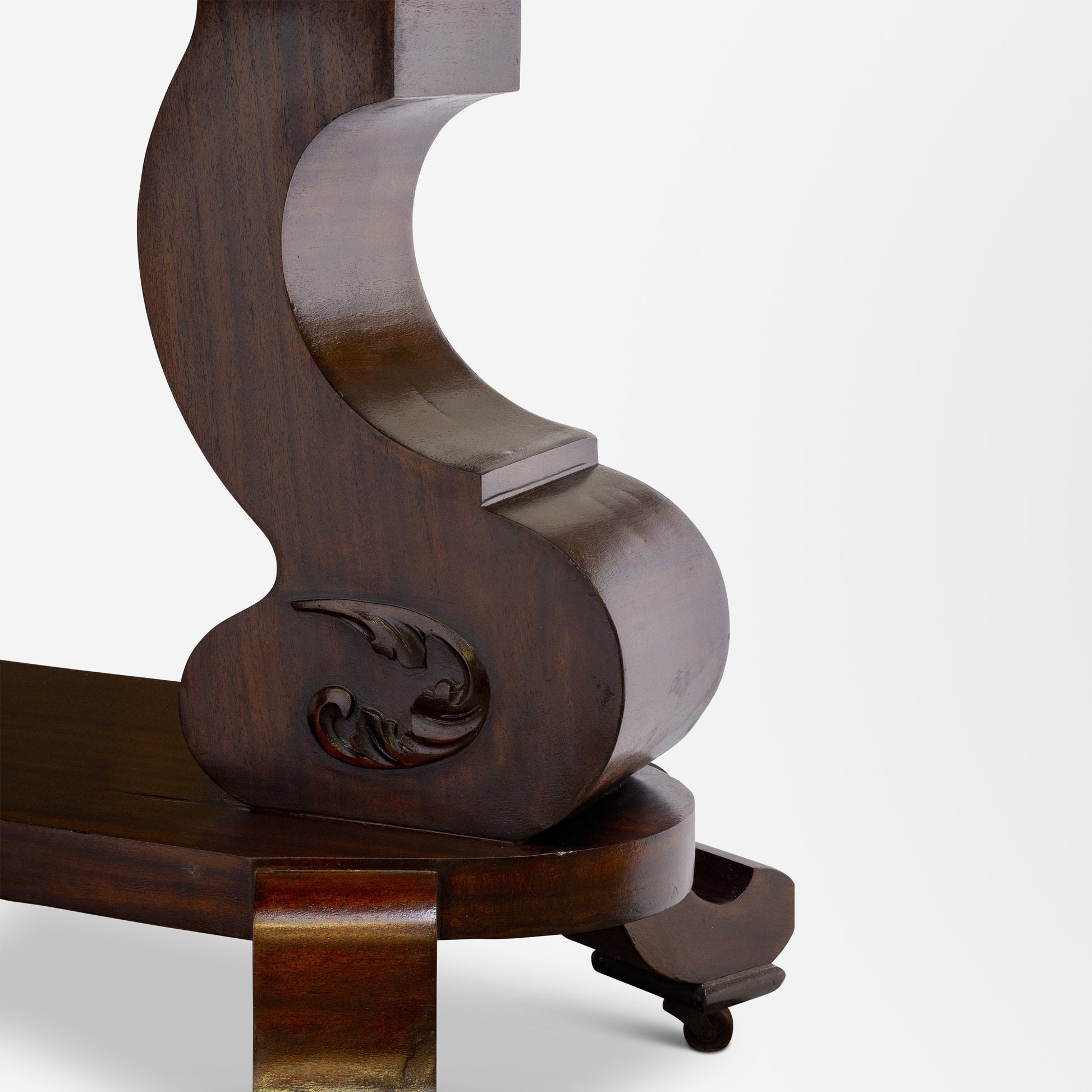 William IV Mahogany Veneer Library Table