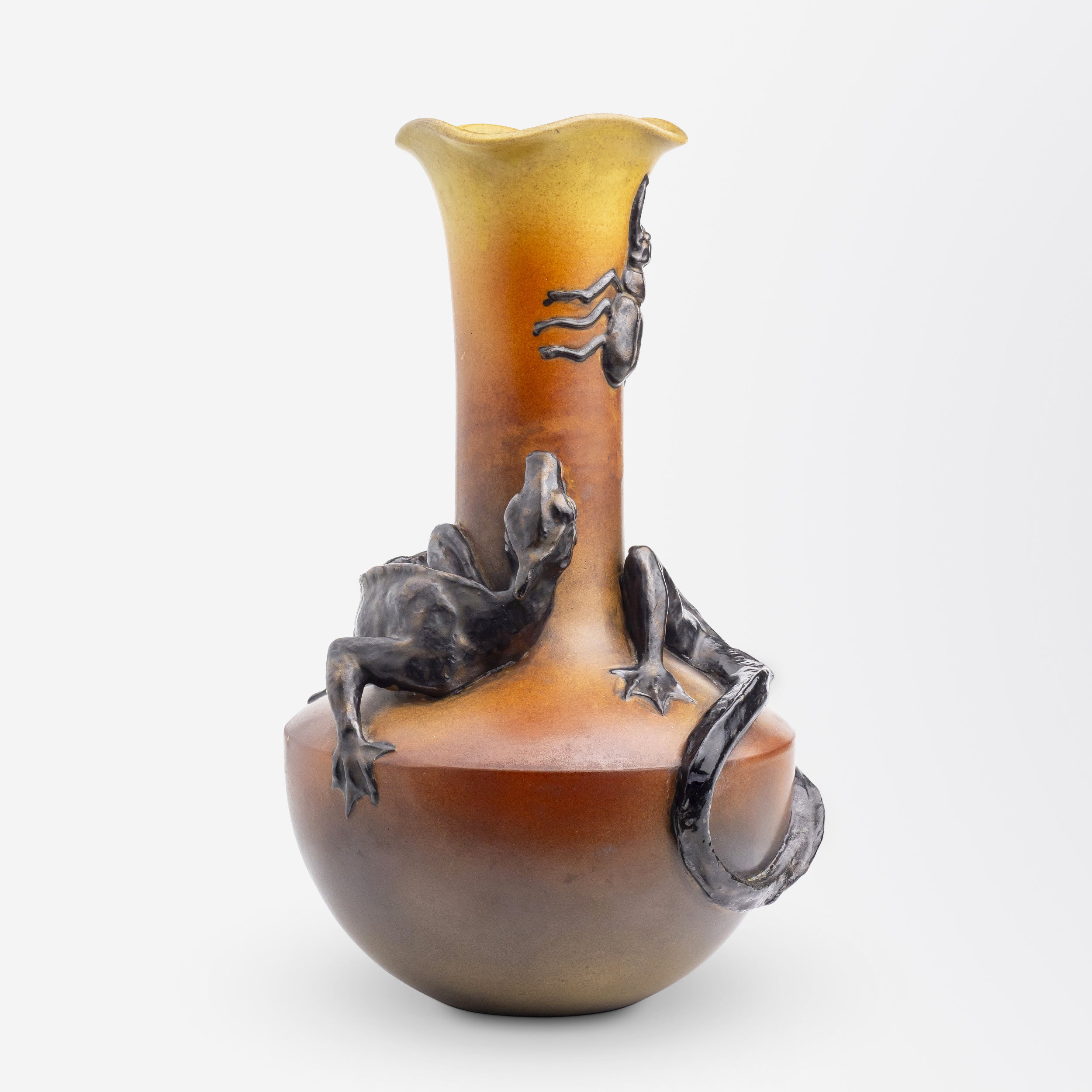 Danish Art Nouveau Vase by P. Ipsen