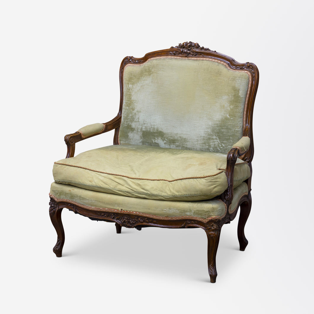 Louis XV Marquise Settee