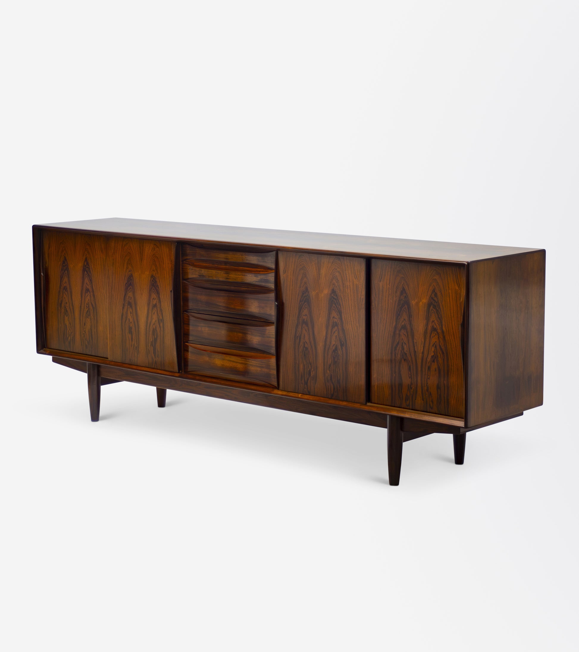 Danish Mid-Century Modern Rosewood Sideboard by Dyrlund