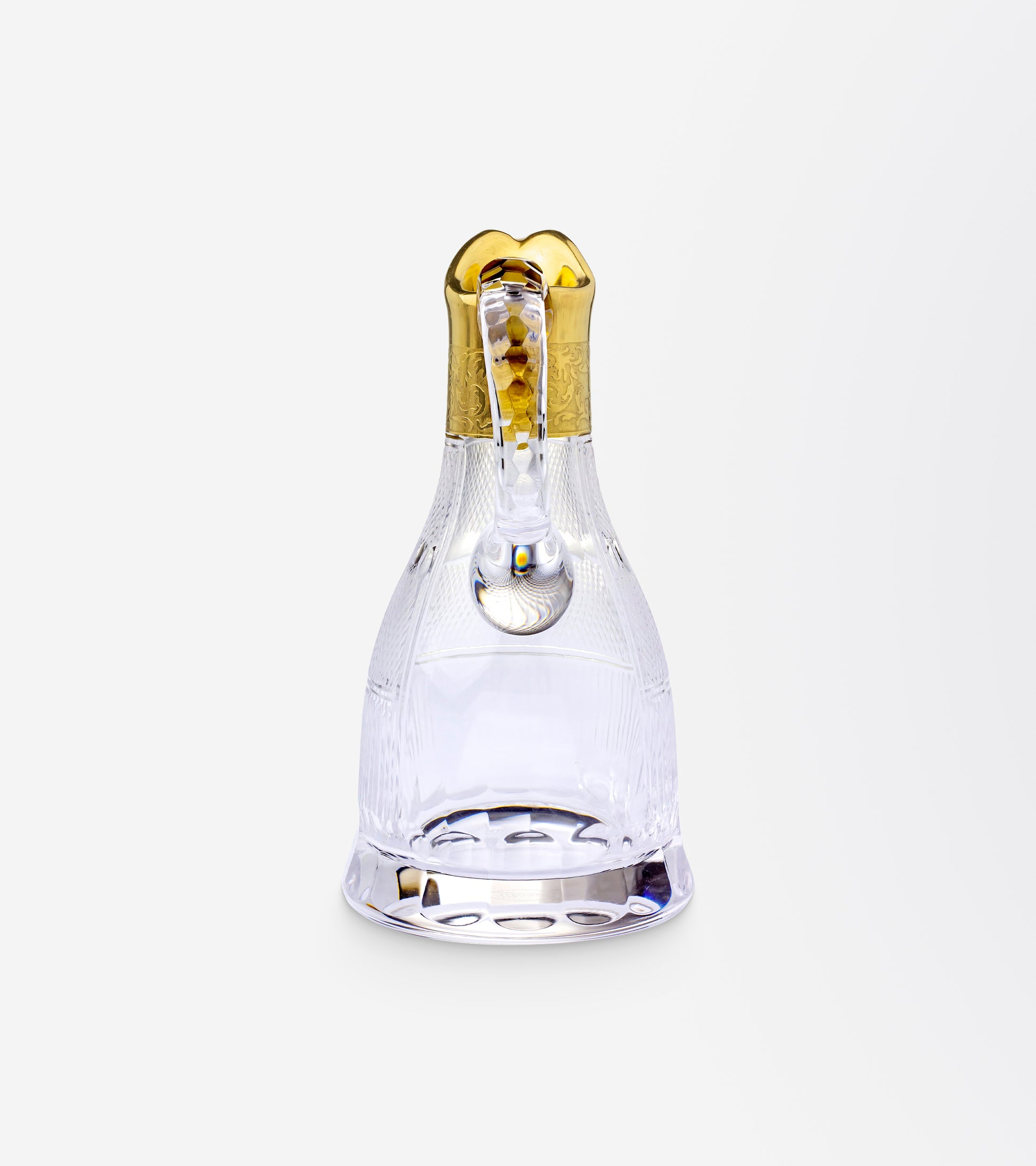 Small Crystal Carafe by Moser in the "Splendid" Pattern - The Antique Guild