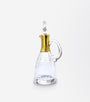 Small Crystal Carafe with Stopper by Moser in the "Splendid" Pattern - The Antique Guild