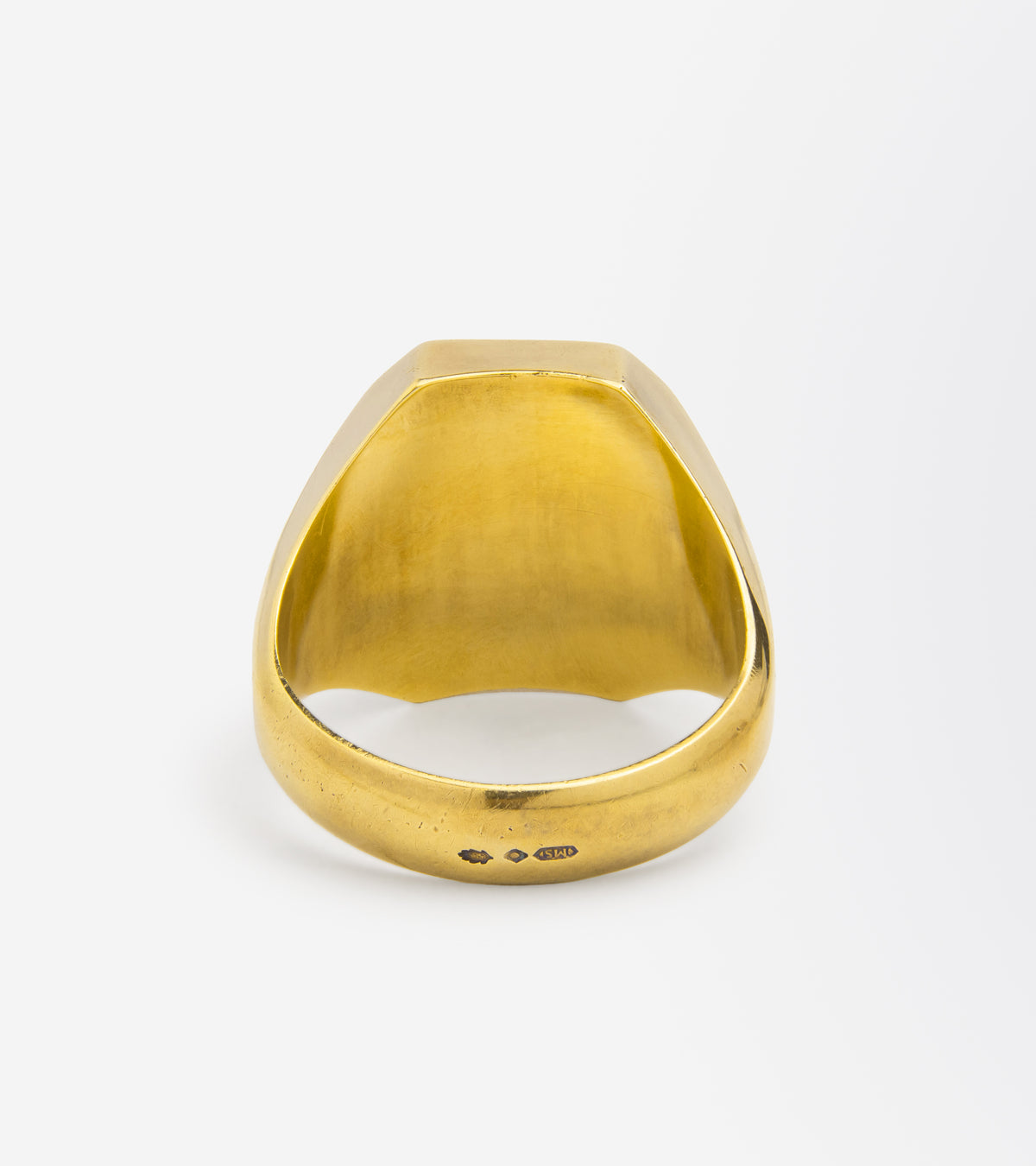 14kt Yellow Gold Signet Ring with Onyx