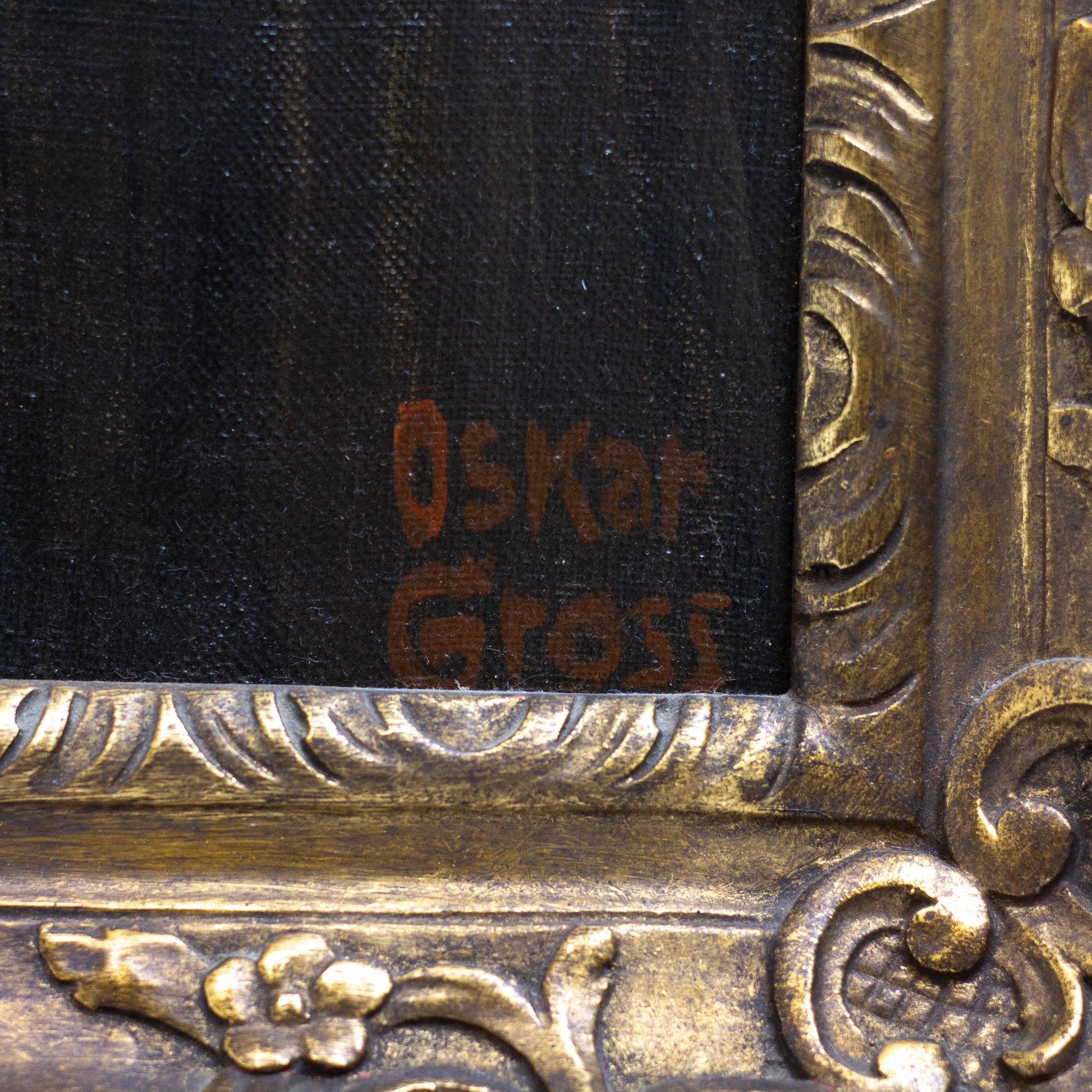 Large Portrait of a Gentleman by Oskar Gross