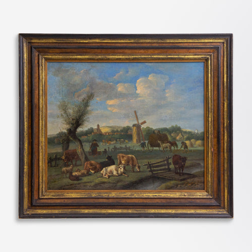 18th Century Dutch Oil on Canvas
