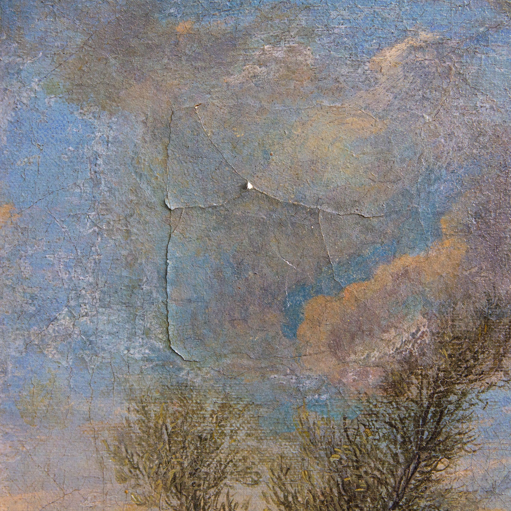 18th Century Dutch Oil on Canvas