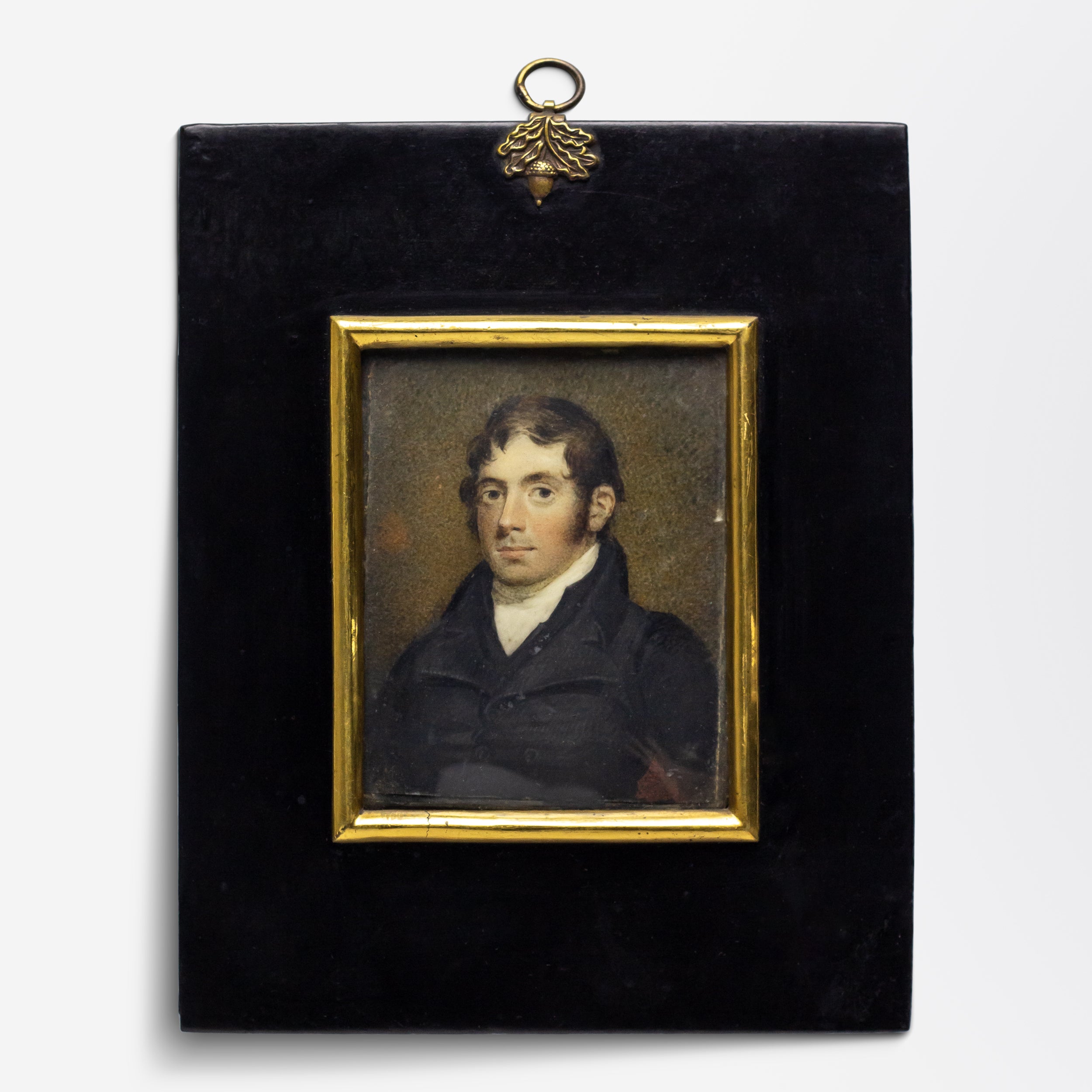 Early 19th Century Miniature Portrait of a Gentleman