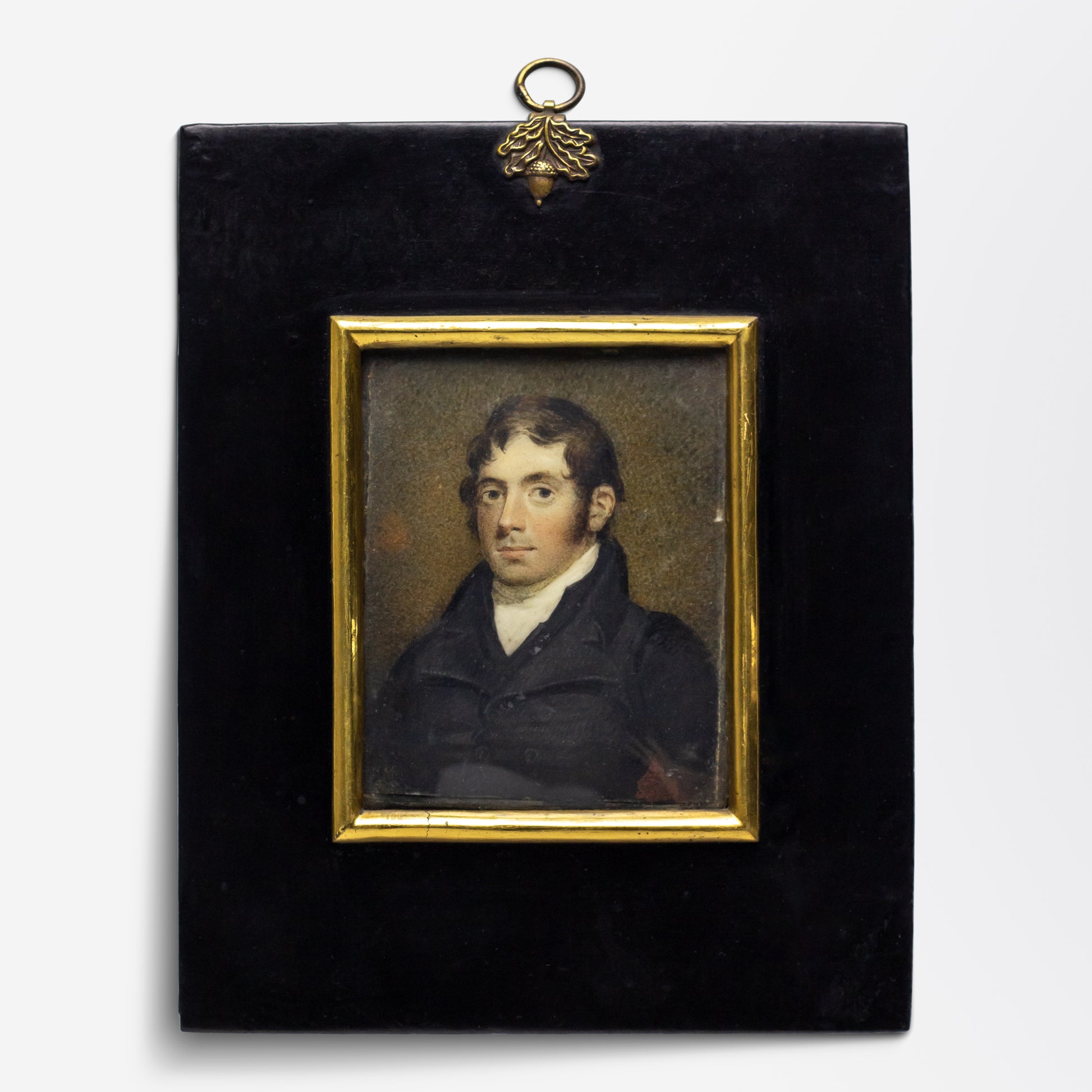 Early 19th Century Miniature Portrait of a Gentleman