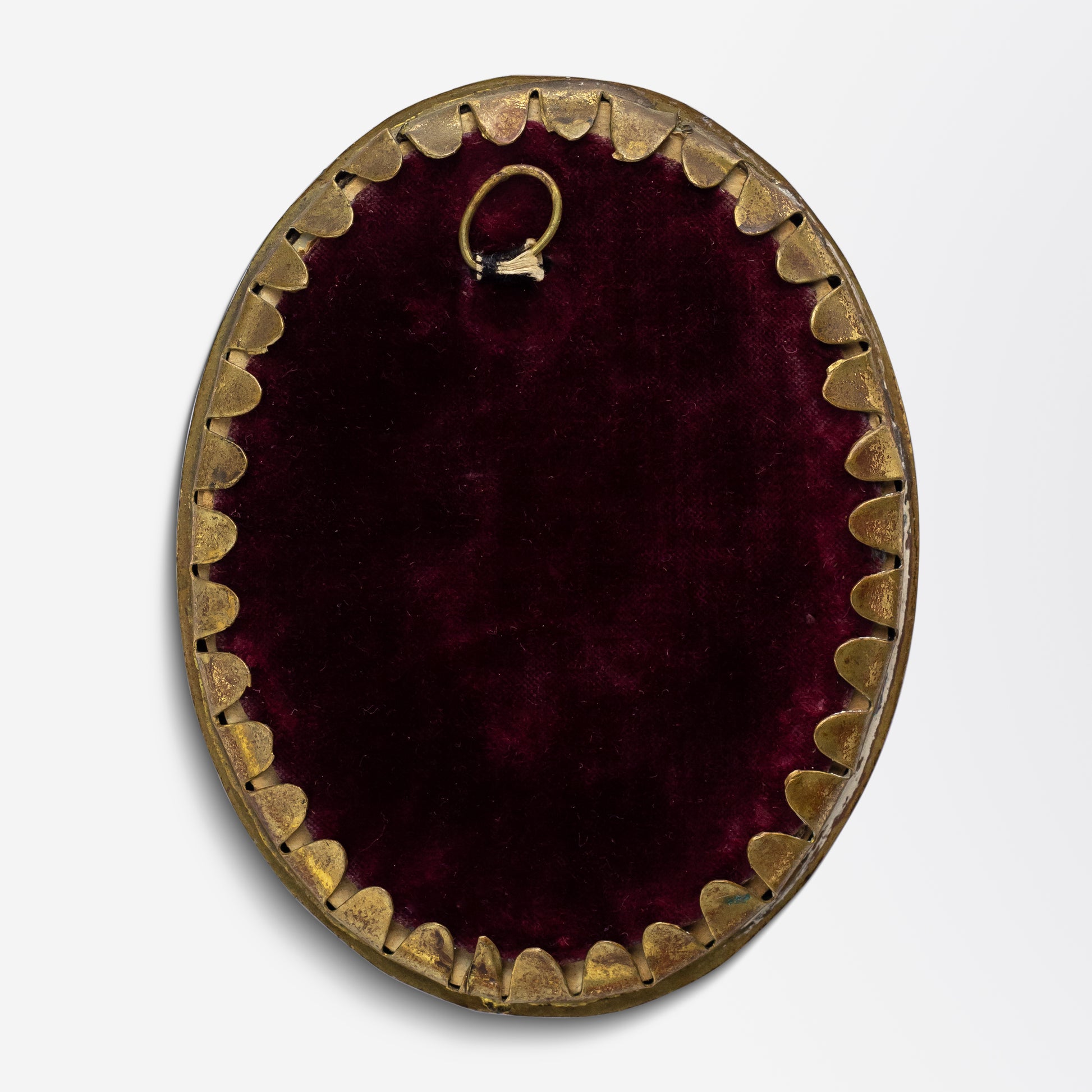 Portrait miniature d'un gentilhomme, XIXe siècle, signé « P. Storm »