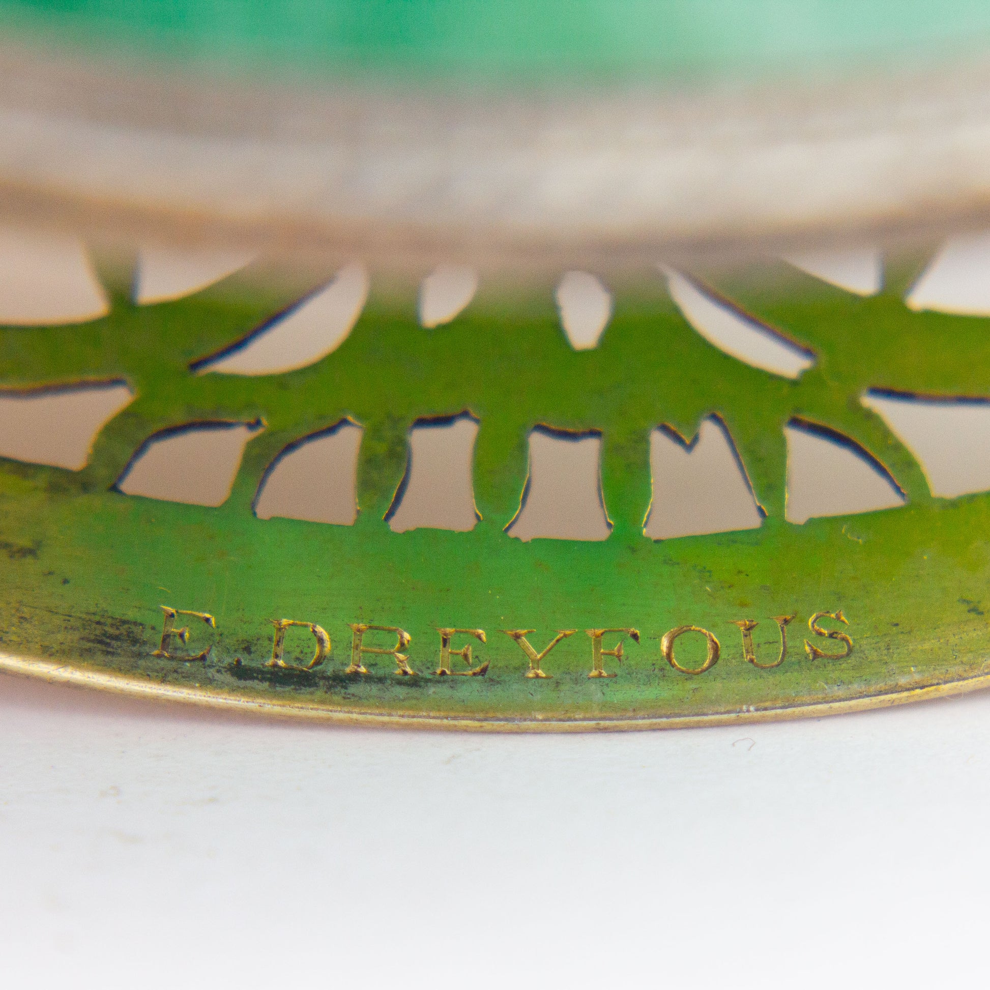 Pince de bureau Art Nouveau Édouard Henry Dreyfous