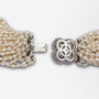 Mid Century Pearl Torsade with Mabe Pearl & Diamond Clasp