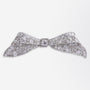 Art Deco Platinum & Diamond Bow Brooch by Kohn