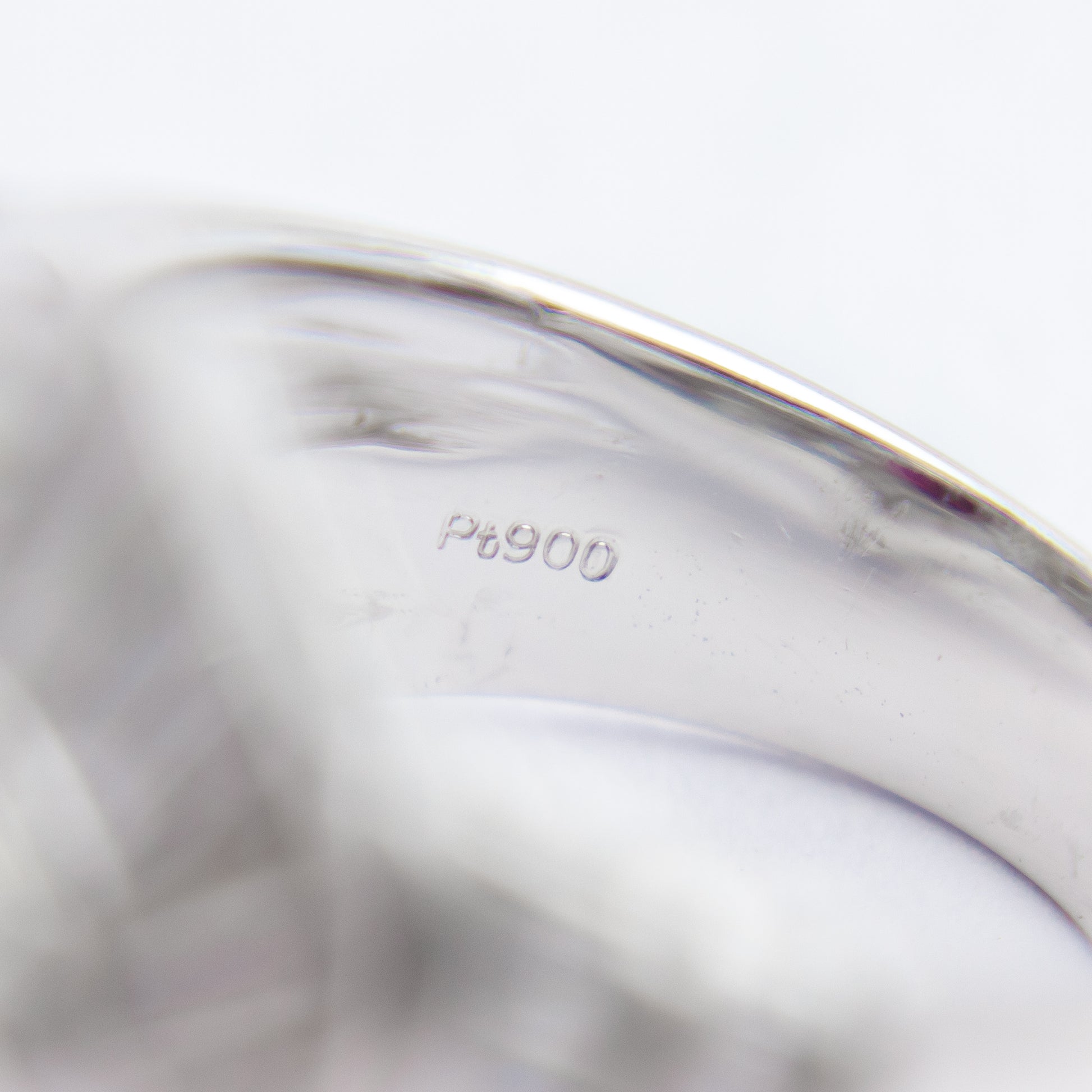 Impressive Platinum, Diamond, and GIA Certified Ruby Ring