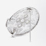 Belle Epoque Handmade Platinum and Diamond Brooch Pendant