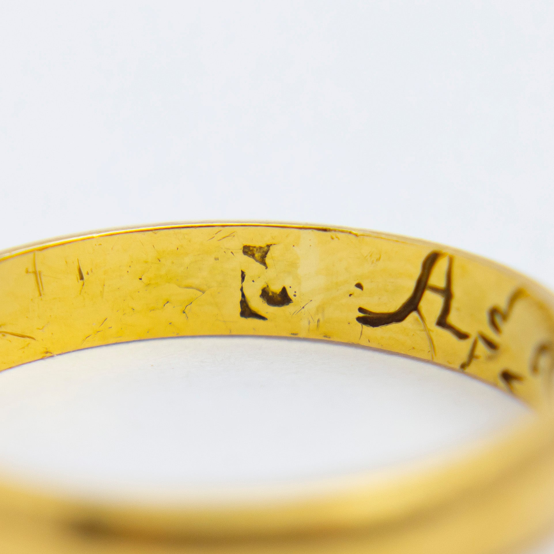 18th Century Posy Ring in 18kt Gold