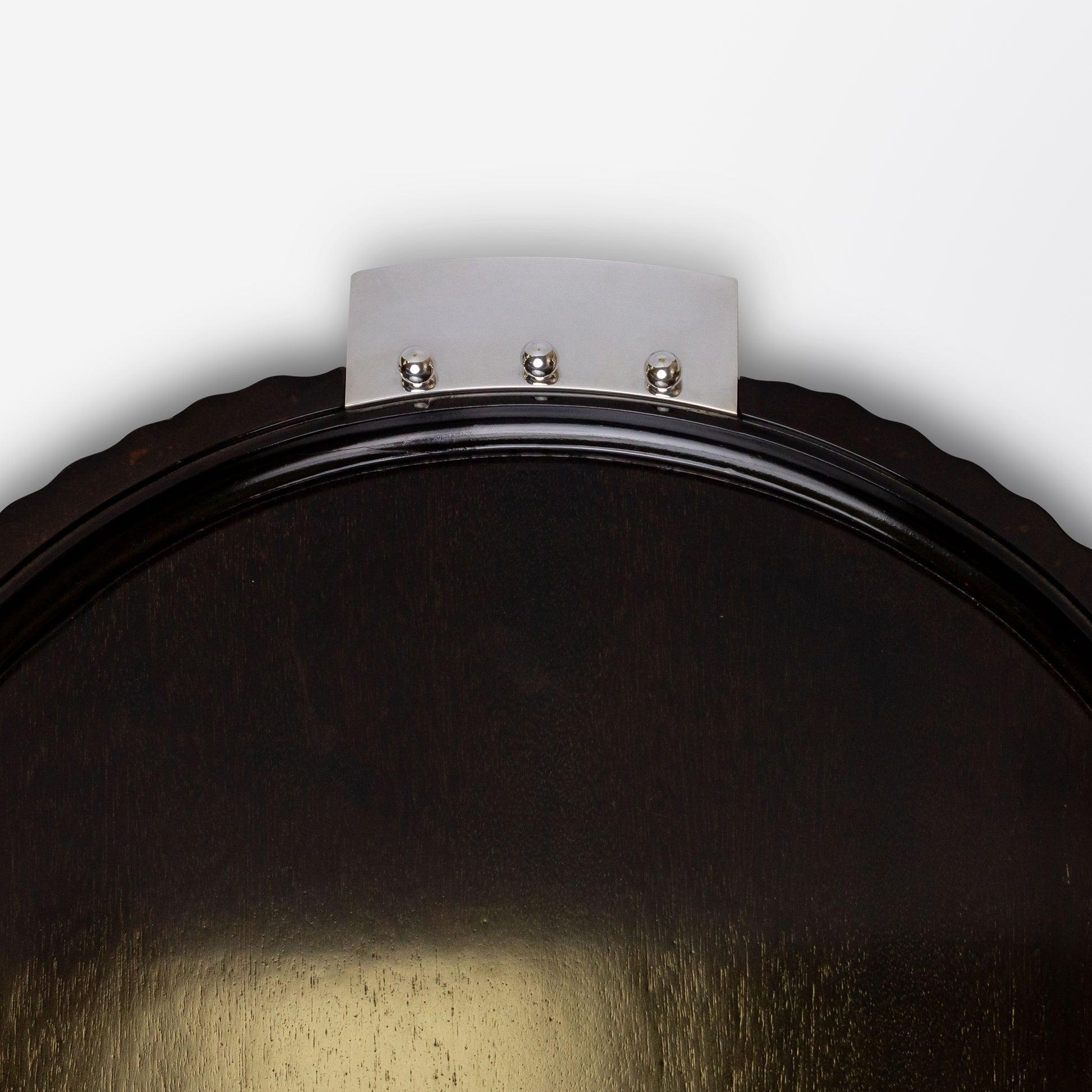 Plateau Puiforcat style Art Déco en palissandre et métal argenté