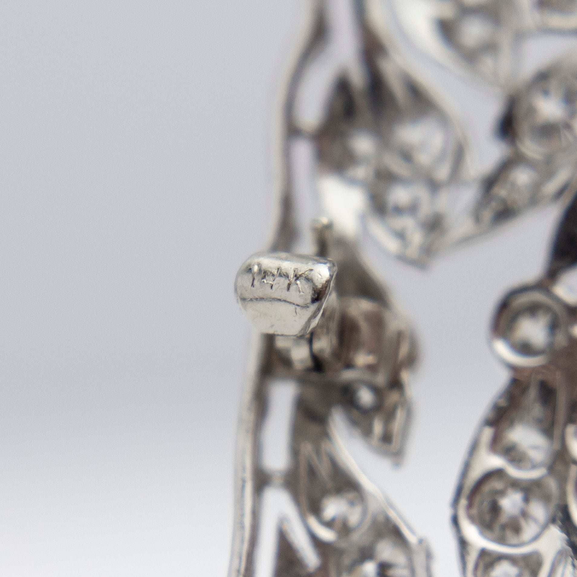 Broche à plaque diamant de style édouardien