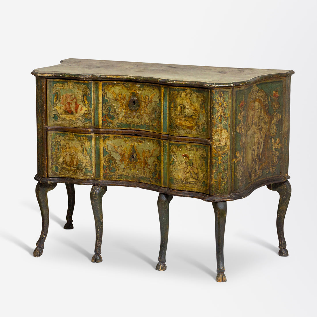 Rare 18th Century Venetian Rococo Commode – The Antique Guild