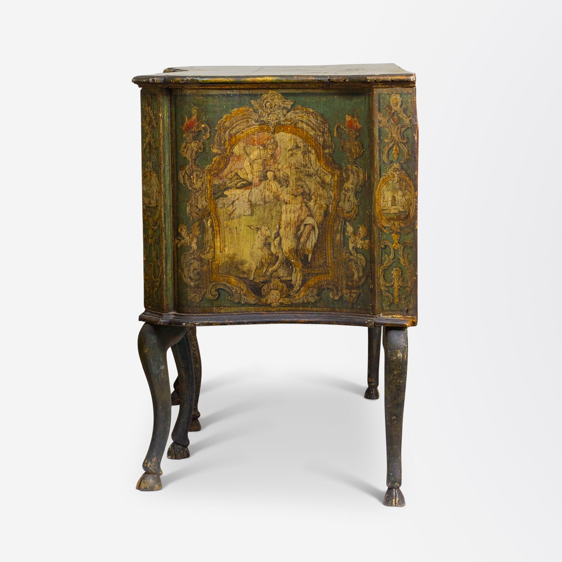Rare 18th Century Venetian Rococo Commode