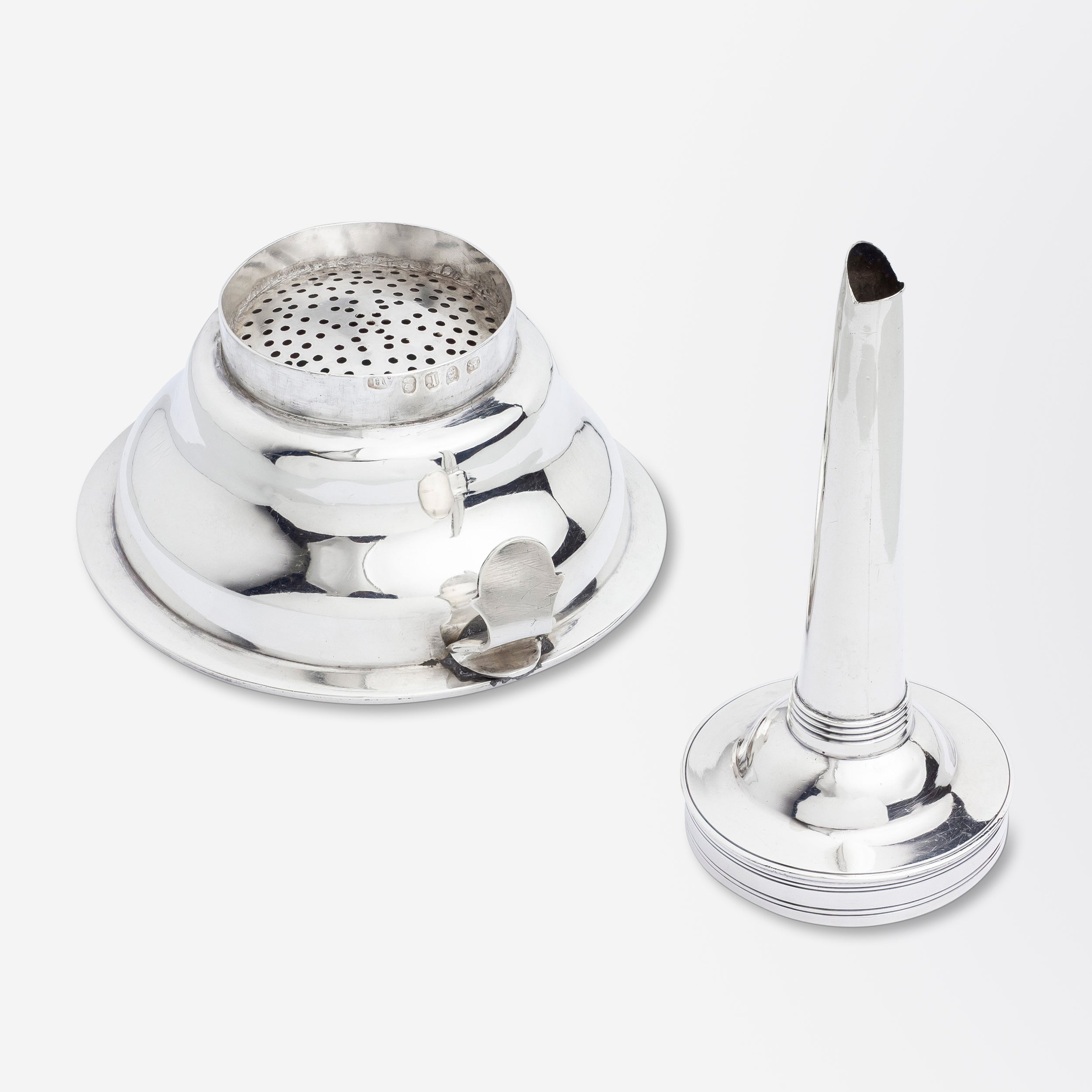 William IV Sterling Silver Wine Funnel