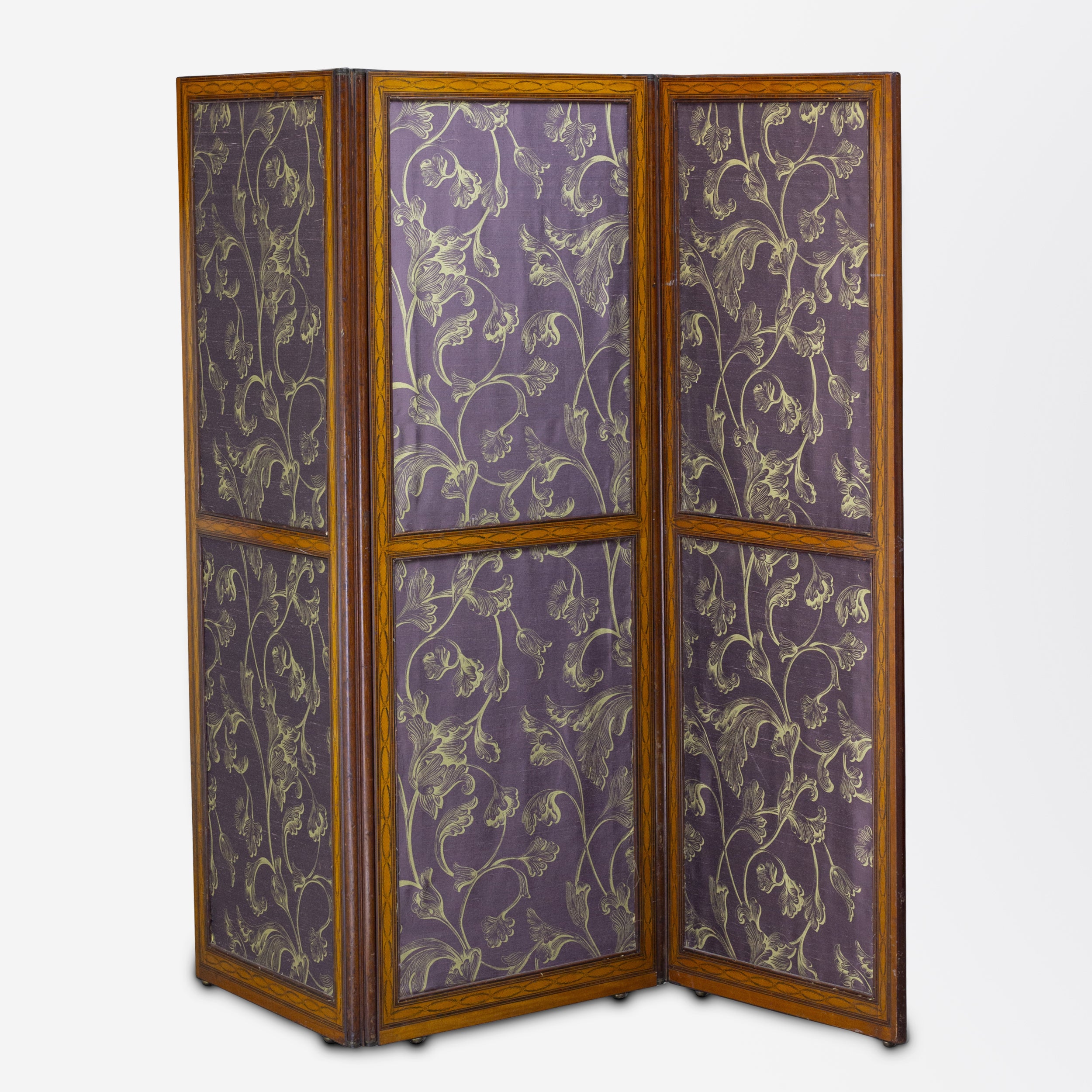 Mid 19th Century French Three-Panel Screen