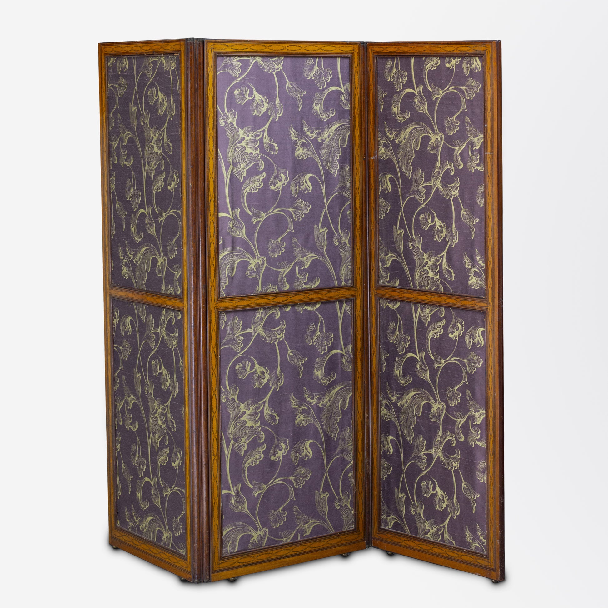 Mid 19th Century French Three-Panel Screen