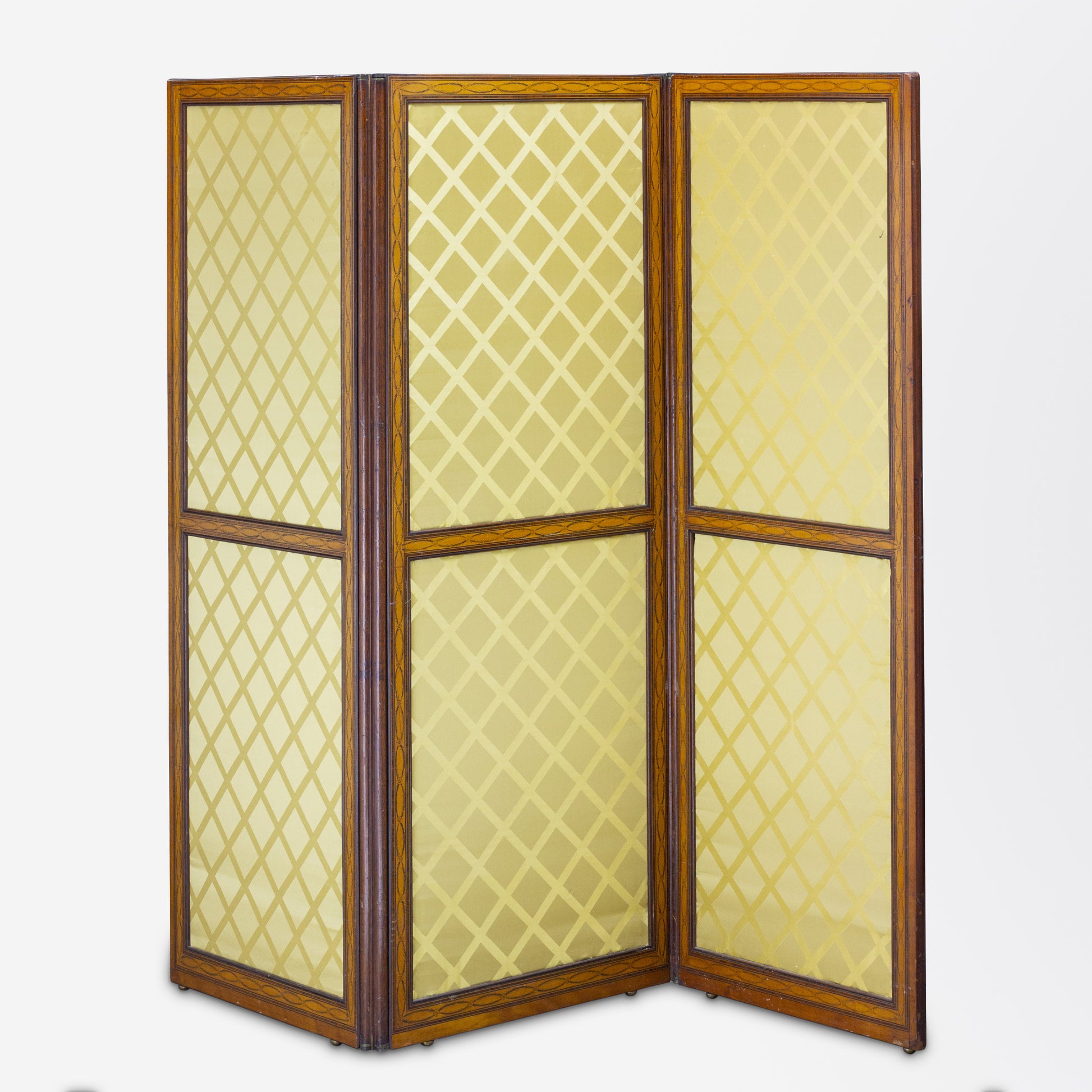 Mid 19th Century French Three-Panel Screen