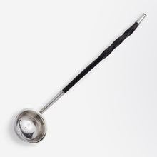 Load image into Gallery viewer, Scottish Sterling Silver Toddy Ladle with Twisted Horn Handle by James &amp; Walter Marshall
