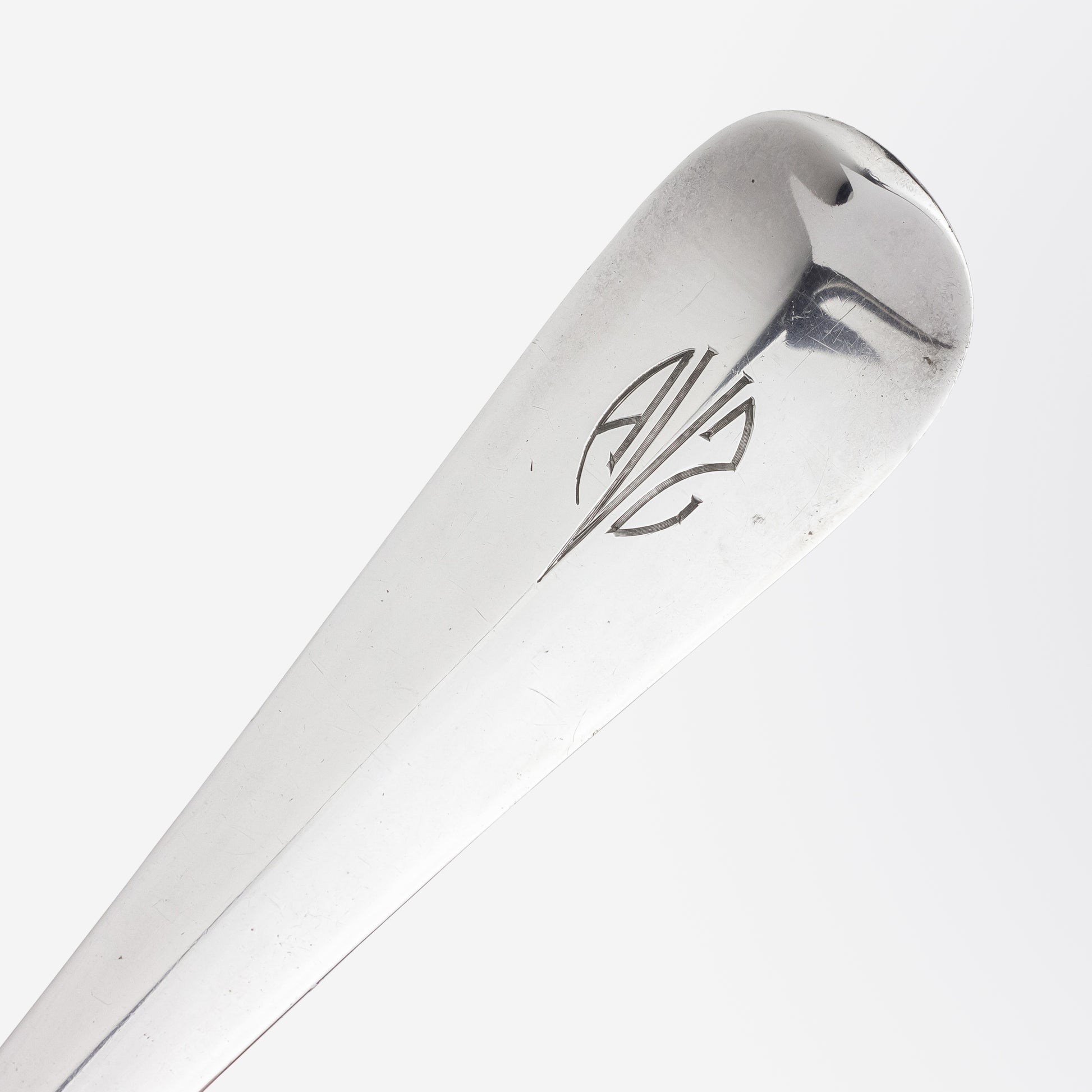 Scottish Sterling Silver Shell Form Ladle - The Antique Guild