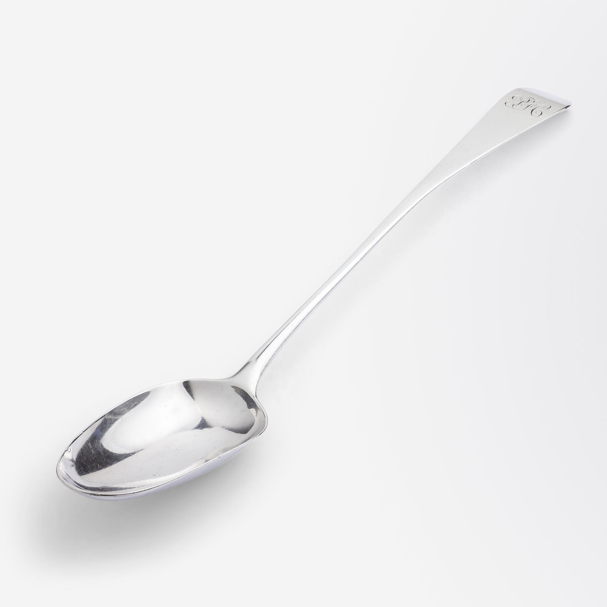 George II Sterling Silver Serving Spoon