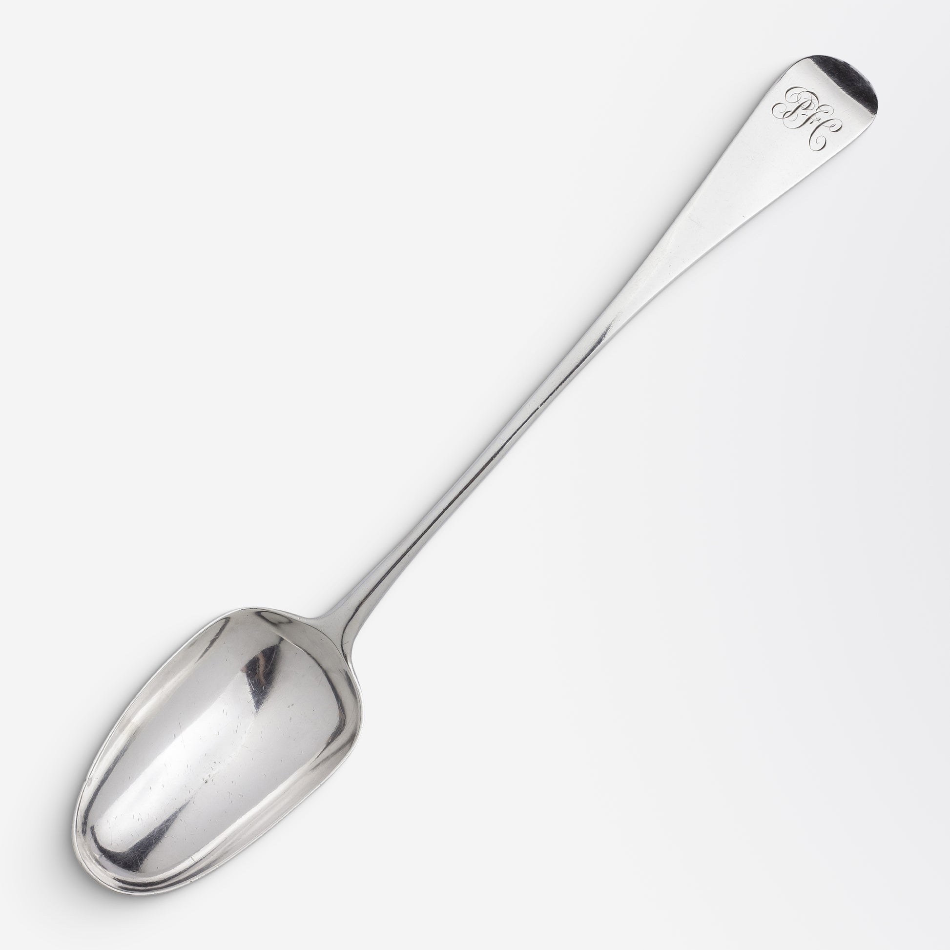George II Sterling Silver Serving Spoon