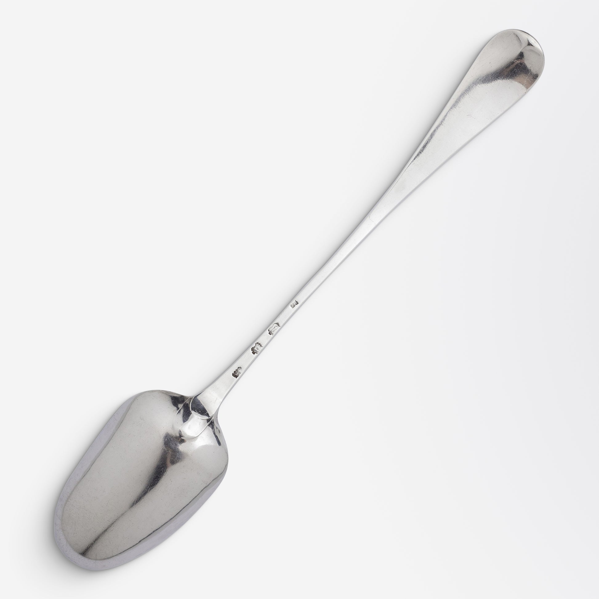 George II Sterling Silver Serving Spoon