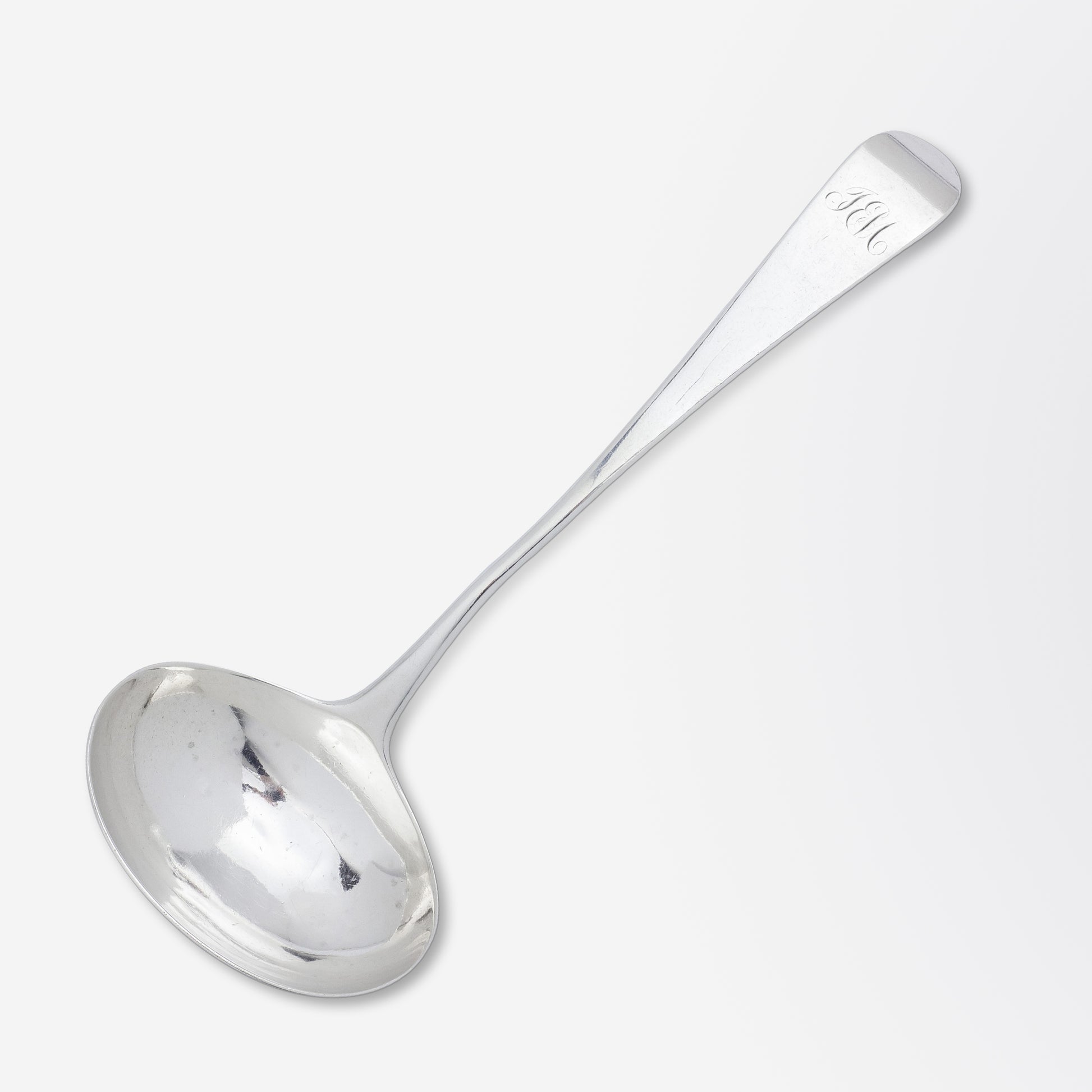 Silver Sauce Ladle by Peter, Ann, & William Bateman