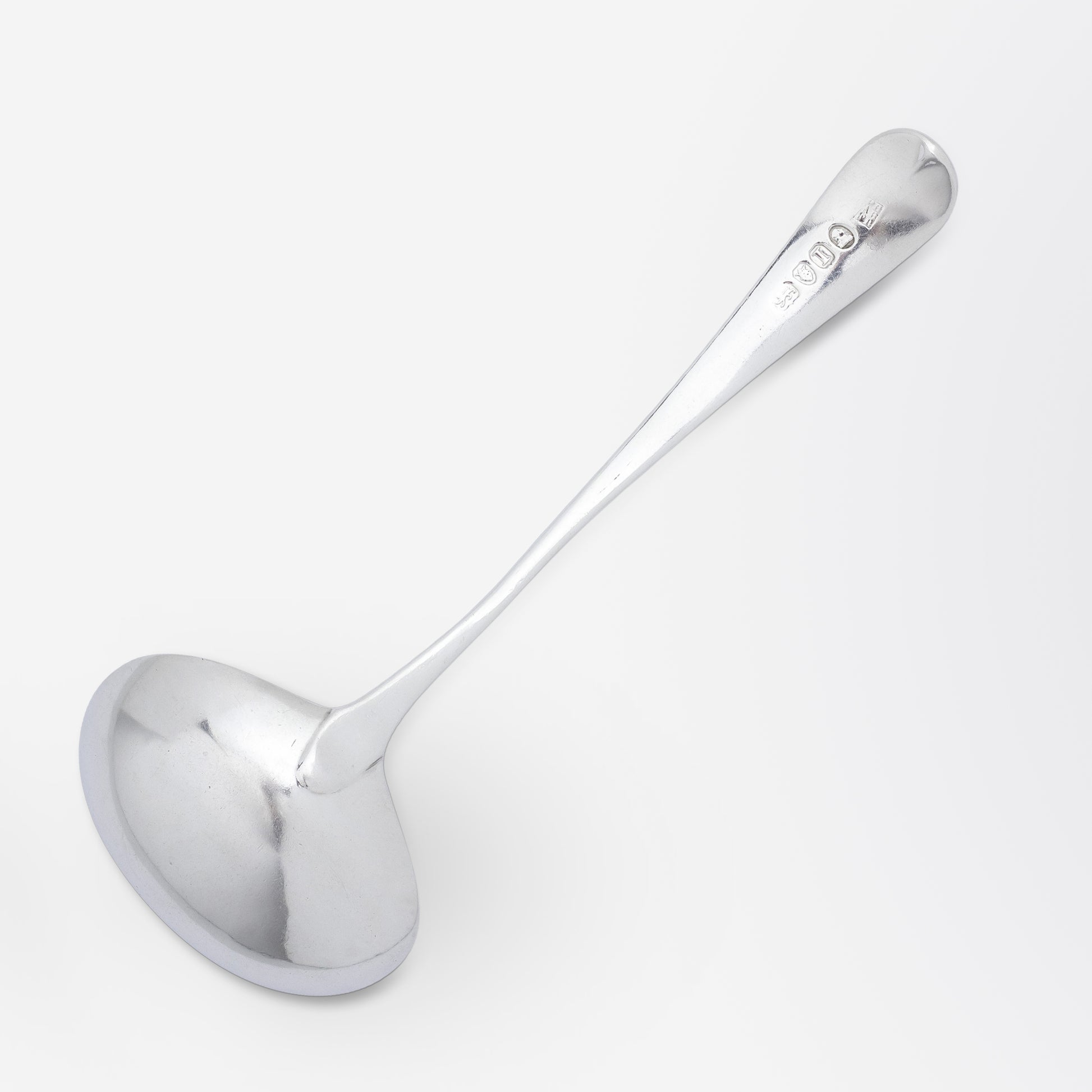 Silver Sauce Ladle by Peter, Ann, & William Bateman